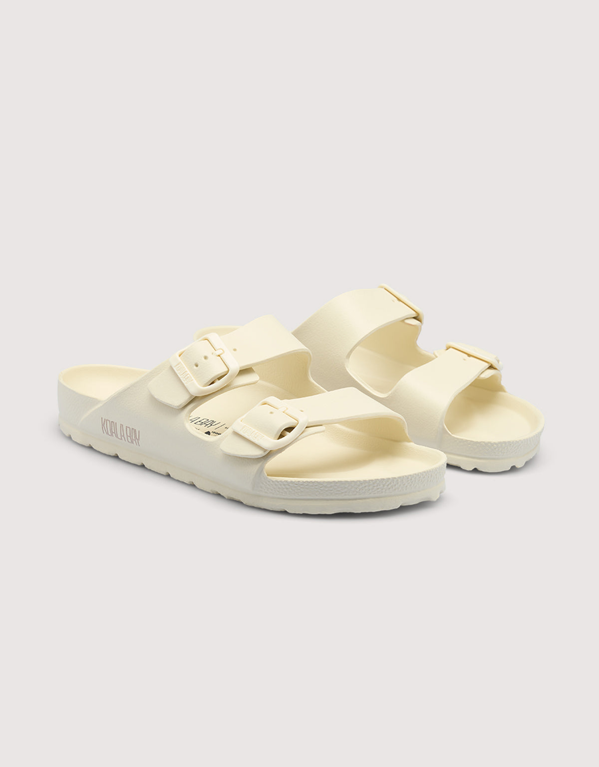 Ivory Buckle Sandals - Kauai