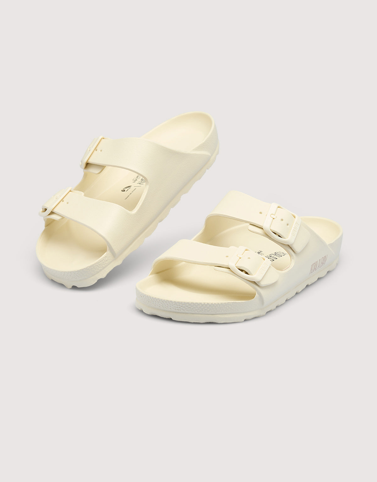 Ivory Buckle Sandals - Kauai