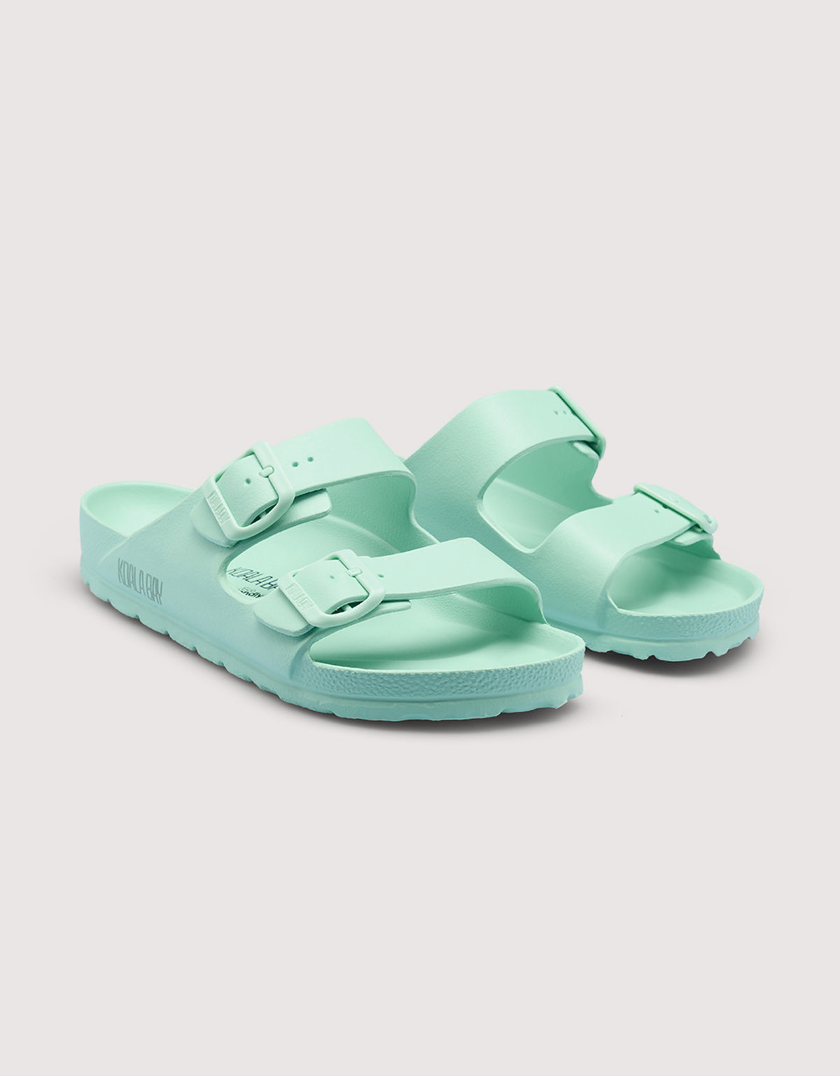 Green Buckle Sandals - Kauai