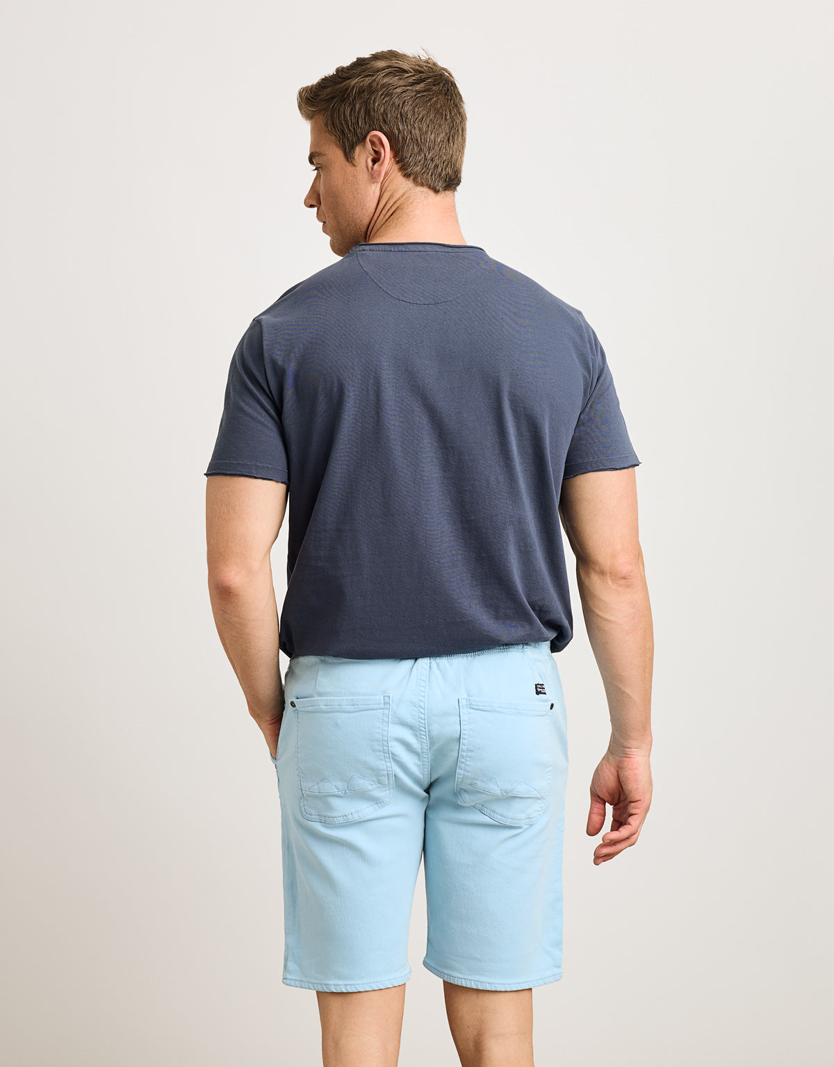 Navy Blue Short Sleeve T-Shirt - Astre