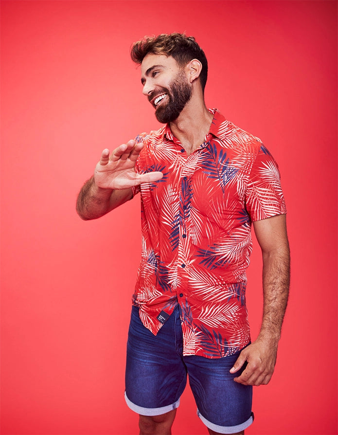 Viscose Short Sleeve Shirt - Levin