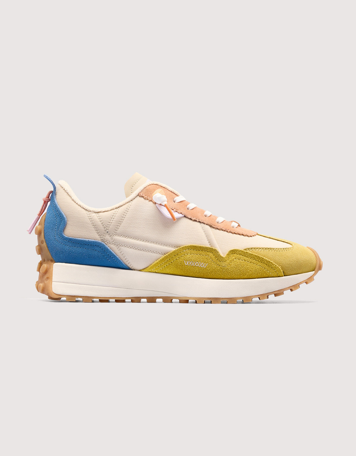 Sneaker Beige y Azul - Lancer