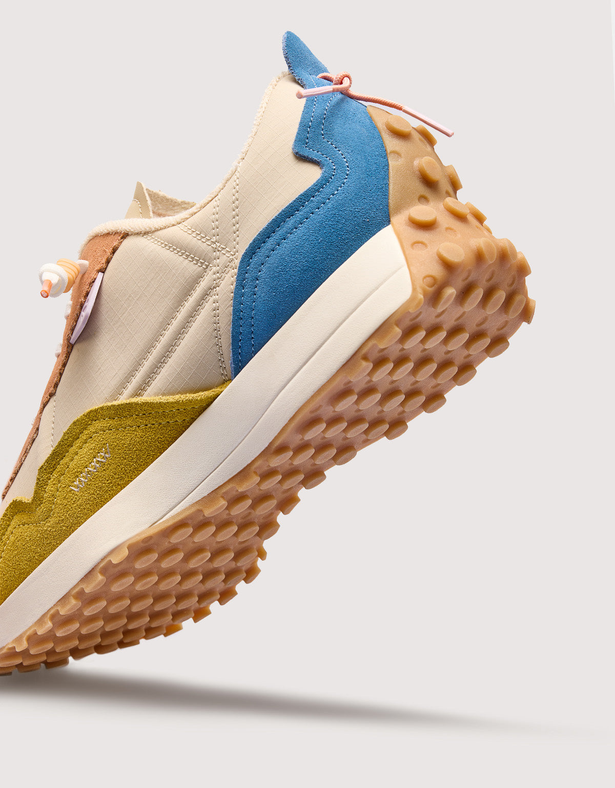 Sneaker Beige y Azul - Lancer 4
