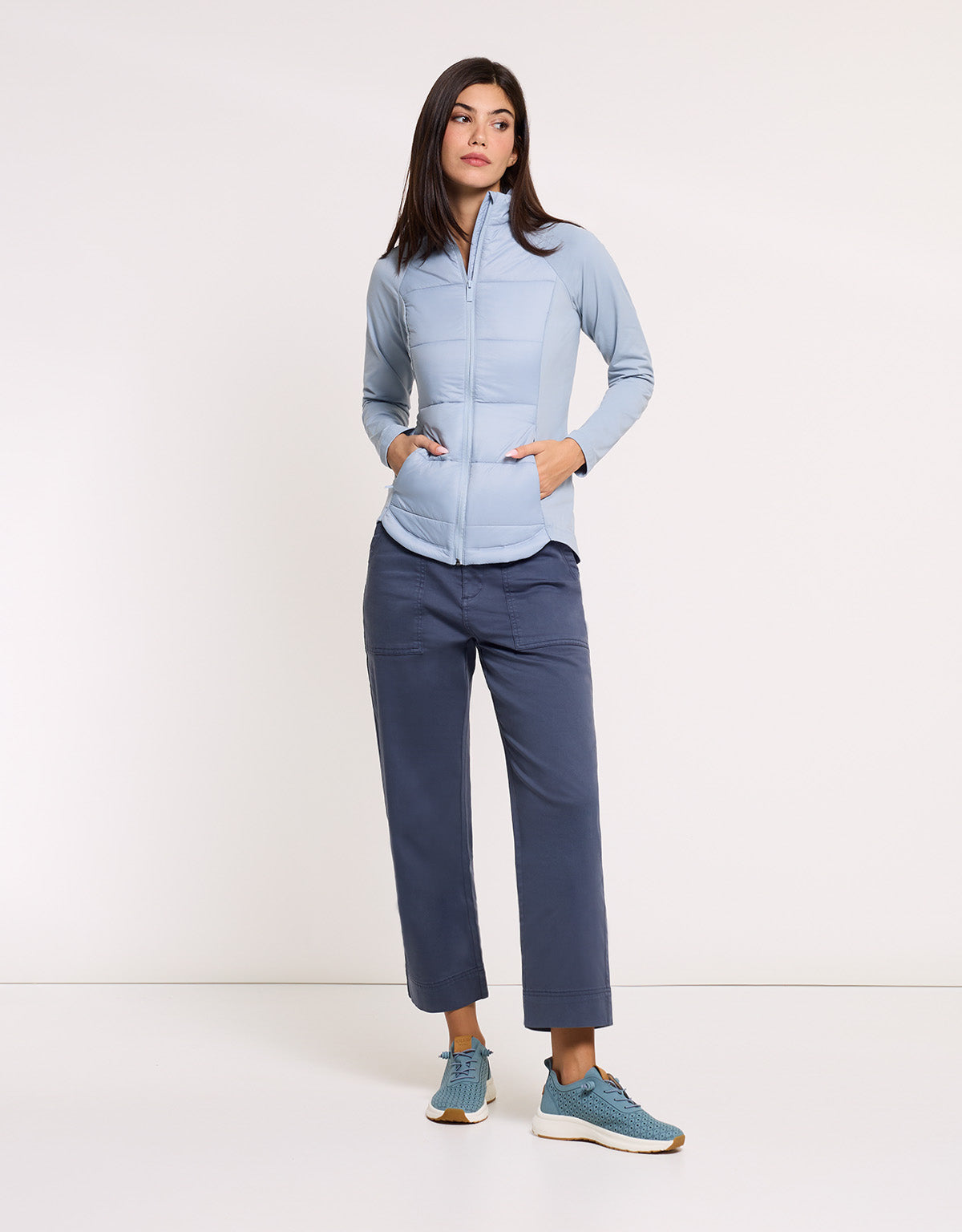 Chaqueta Entallada Azul Claro - Efeba II 5