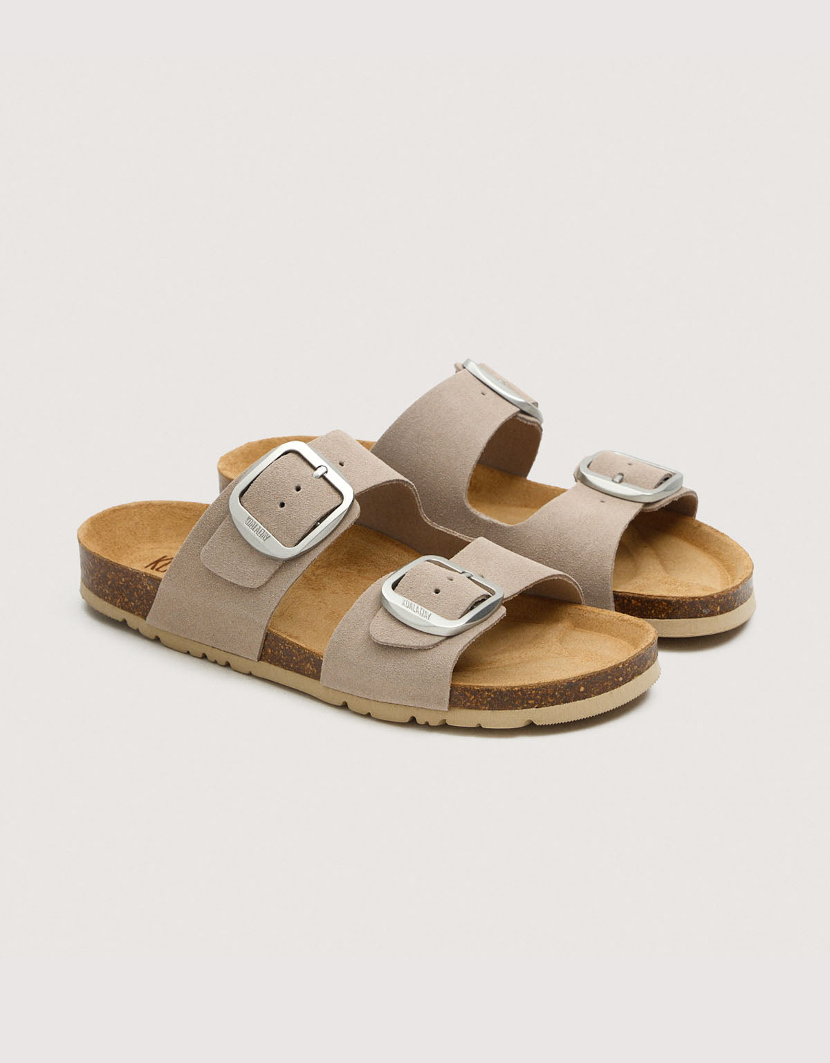 Bio Grey Stone Sandal - Emerald