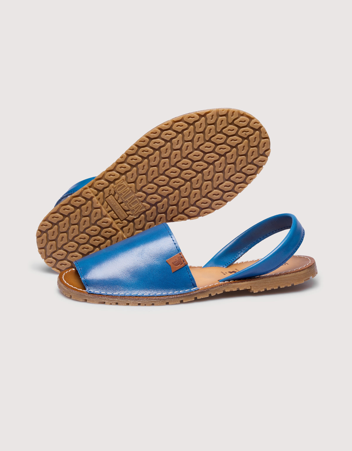 Navy Blue Menorcan Sandals - Pampa