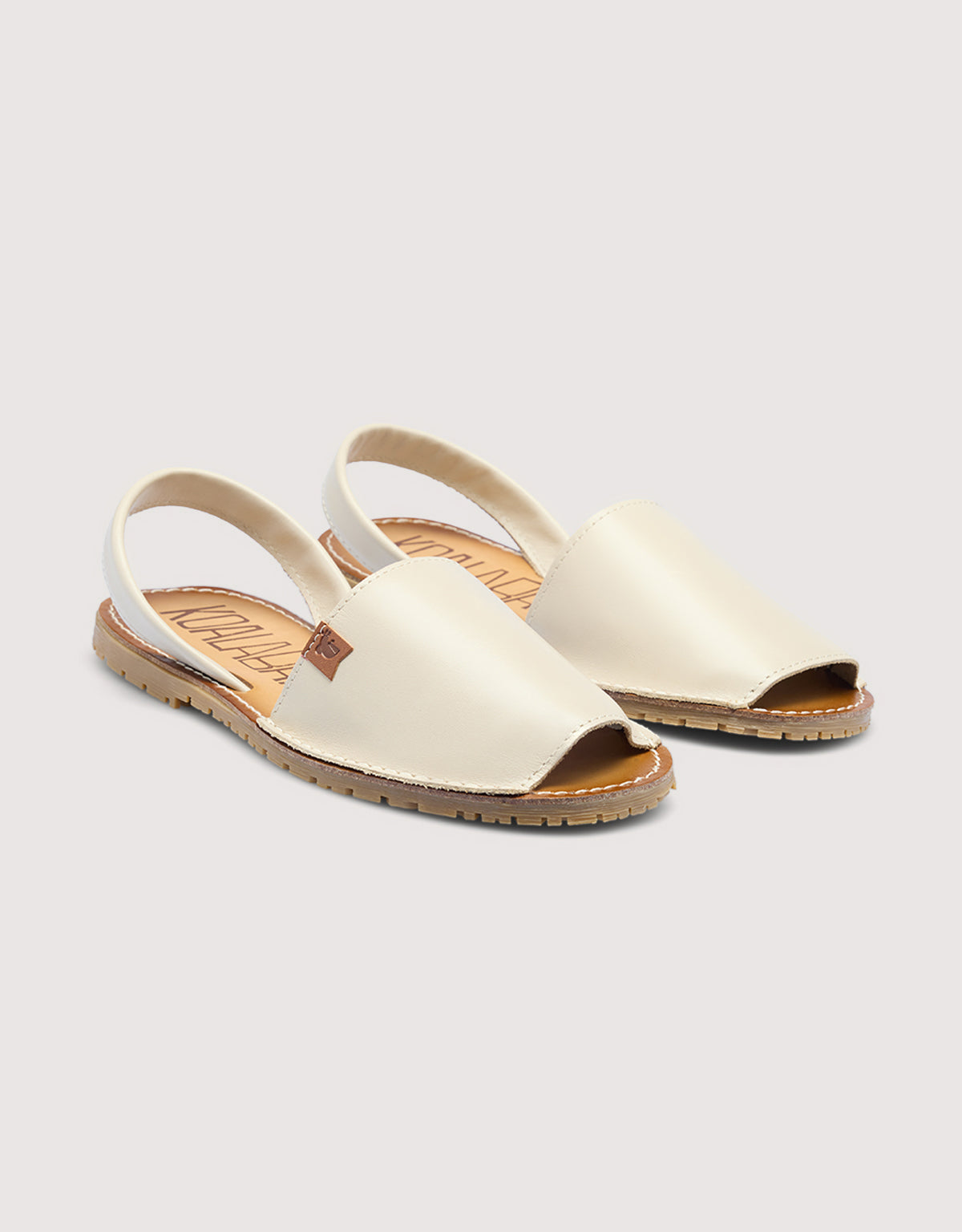 Off White Menorcan Sandals - Pampa