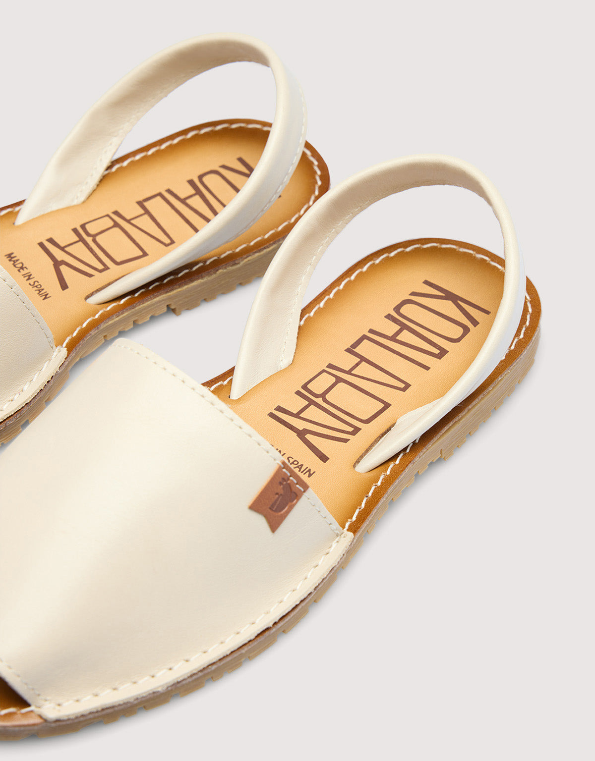 Off White Menorcan Sandals - Pampa