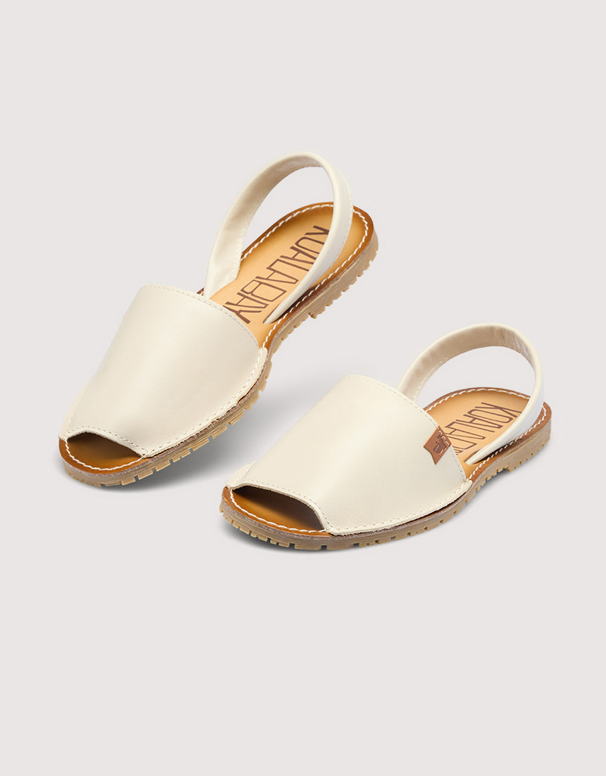 Off White Menorcan Sandals - Pampa