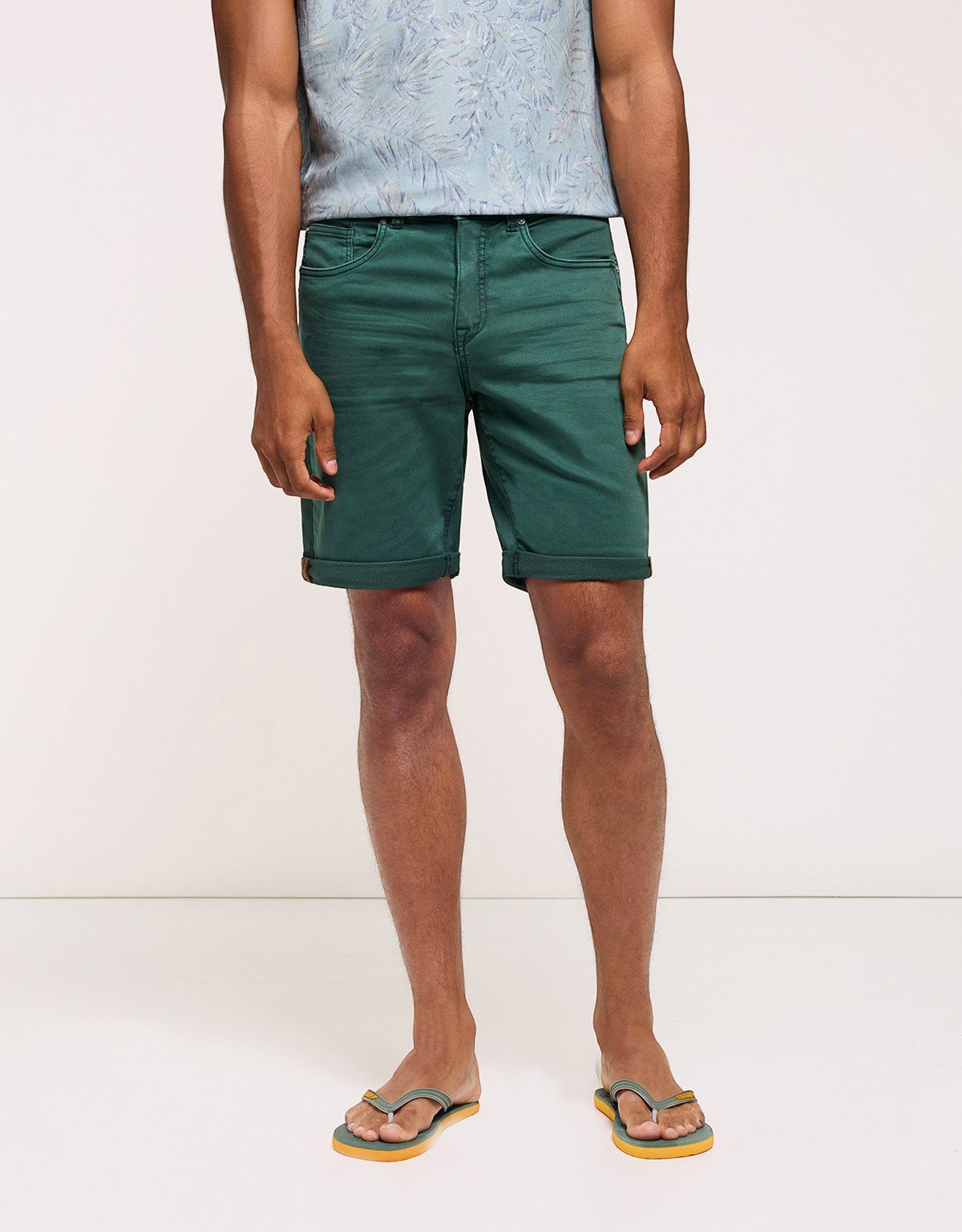 Bermuda Denim Verde - Palm Beach