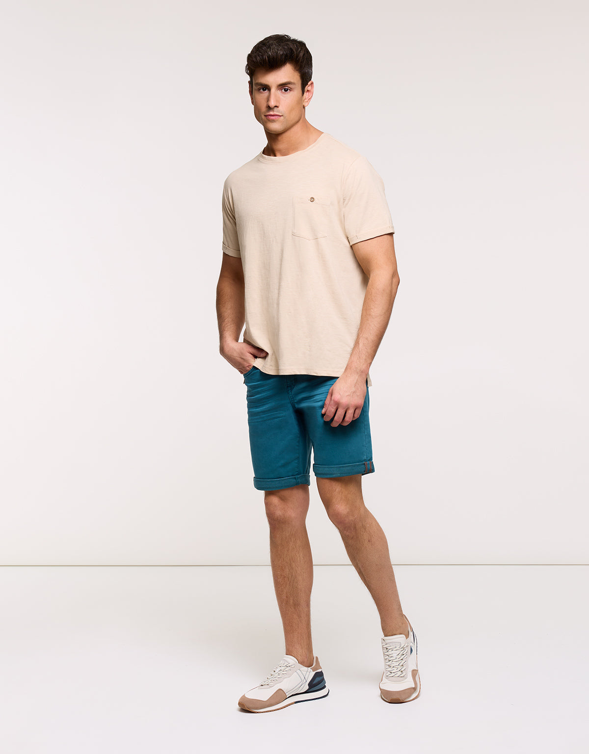 Bermuda Denim Turquesa Oscuro - Palm Beach 6
