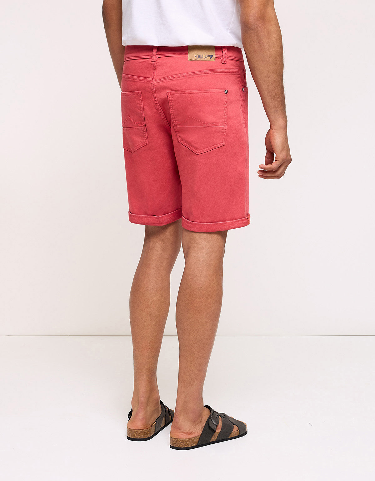 Bermuda Denim Coral Oscuro - Palm Beach