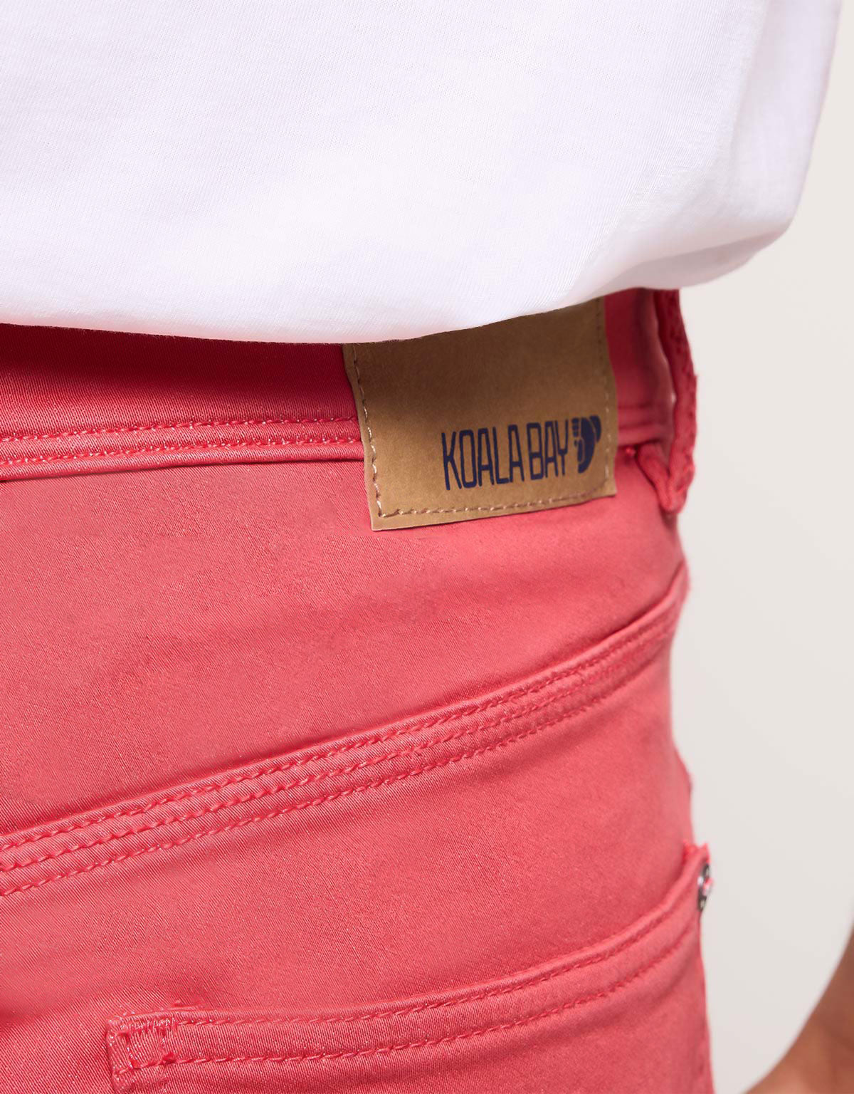 Bermuda Denim Coral Oscuro - Palm Beach