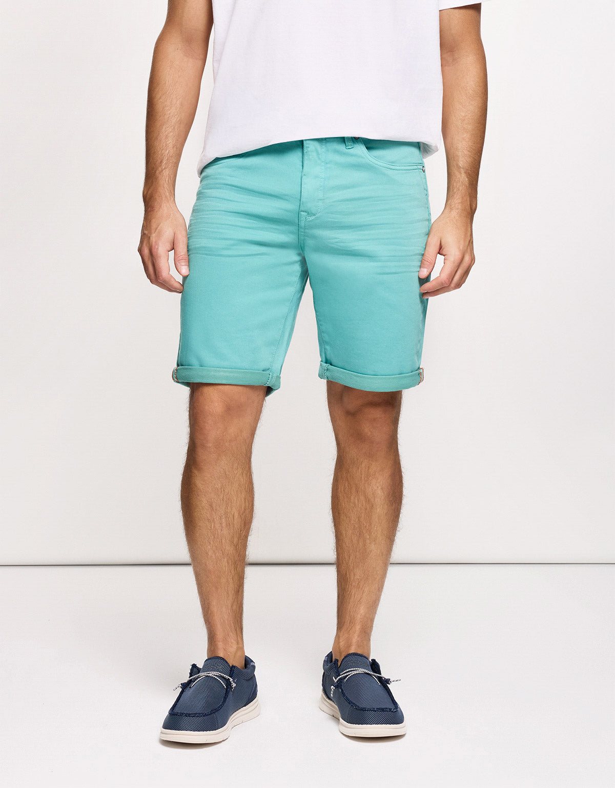 Bermuda Denim Azul Turquesa - Palm Beach 1