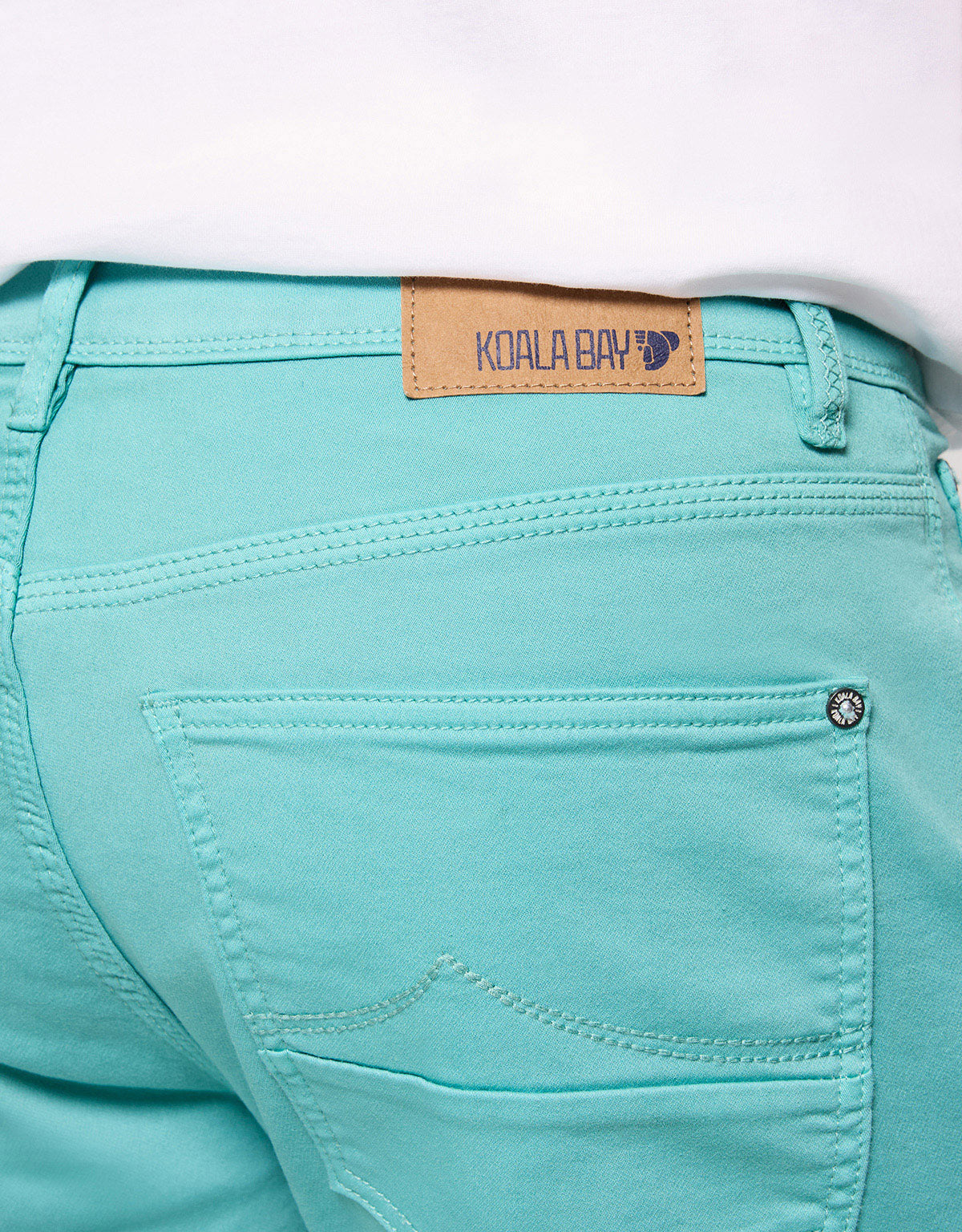 Bermuda Denim Azul Turquesa - Palm Beach 7
