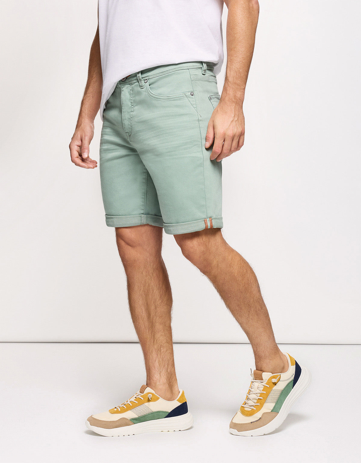 Bermuda Denim Mint - Palm Beach