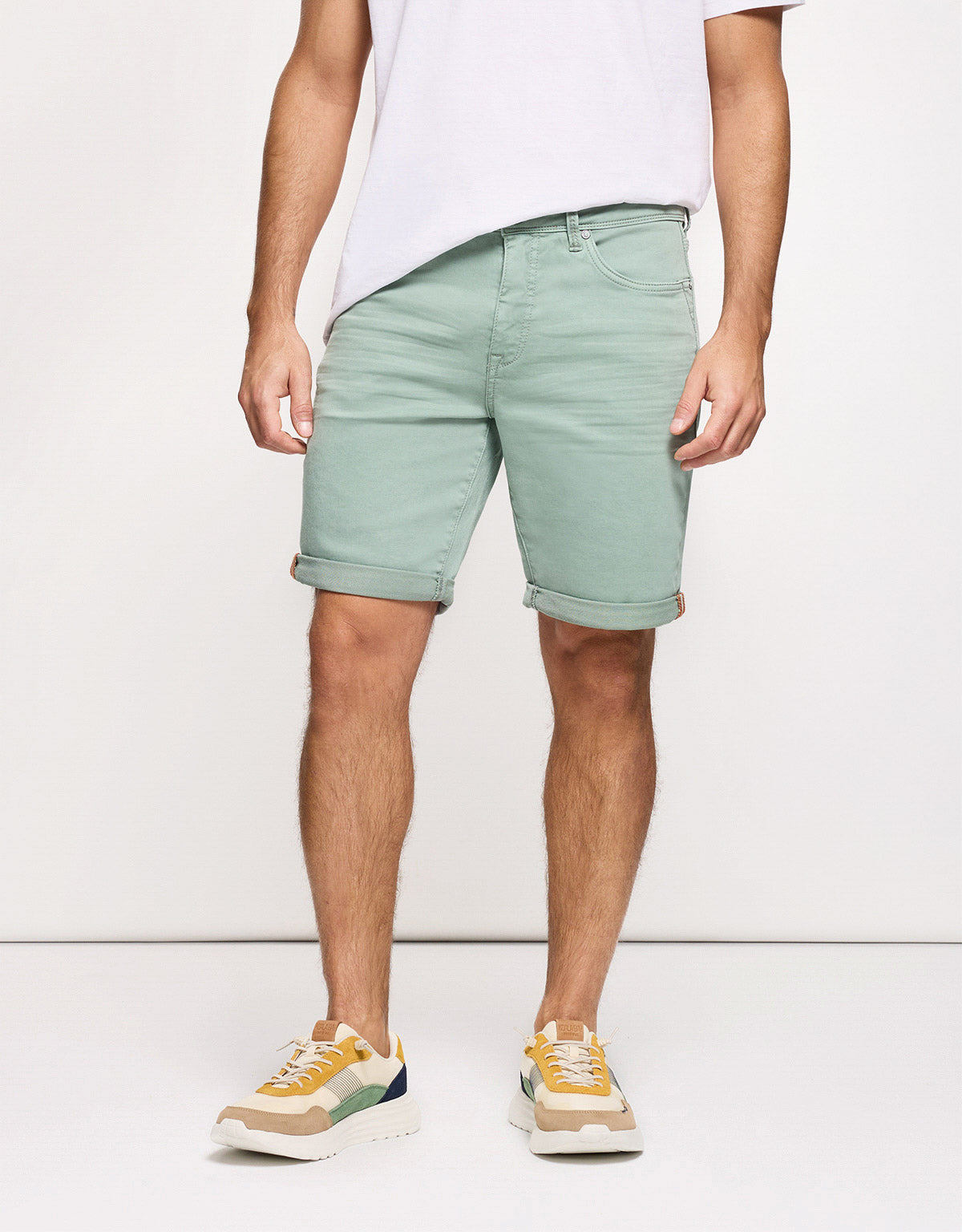 Bermuda Denim Menta - Palm Beach