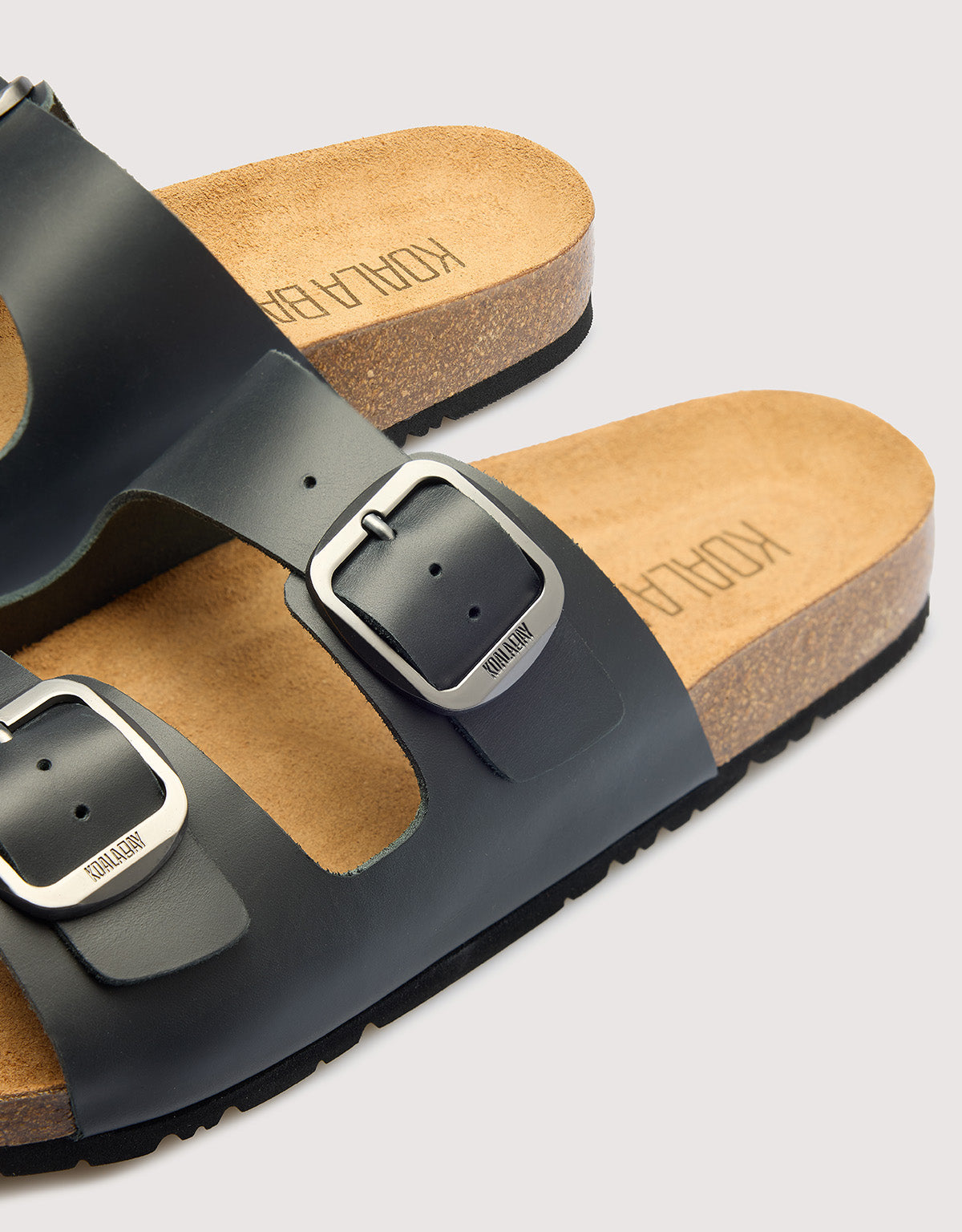 Bio navy blue leather sandal - Cherokee