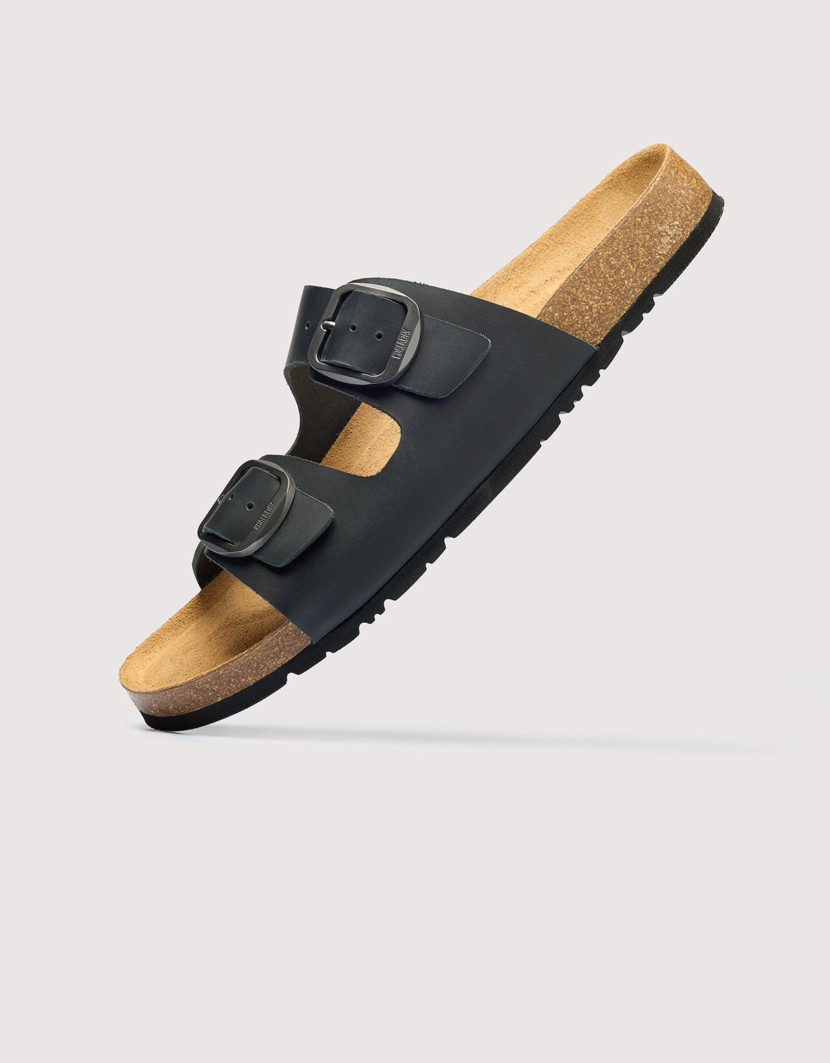 Bio navy blue leather sandal - Cherokee
