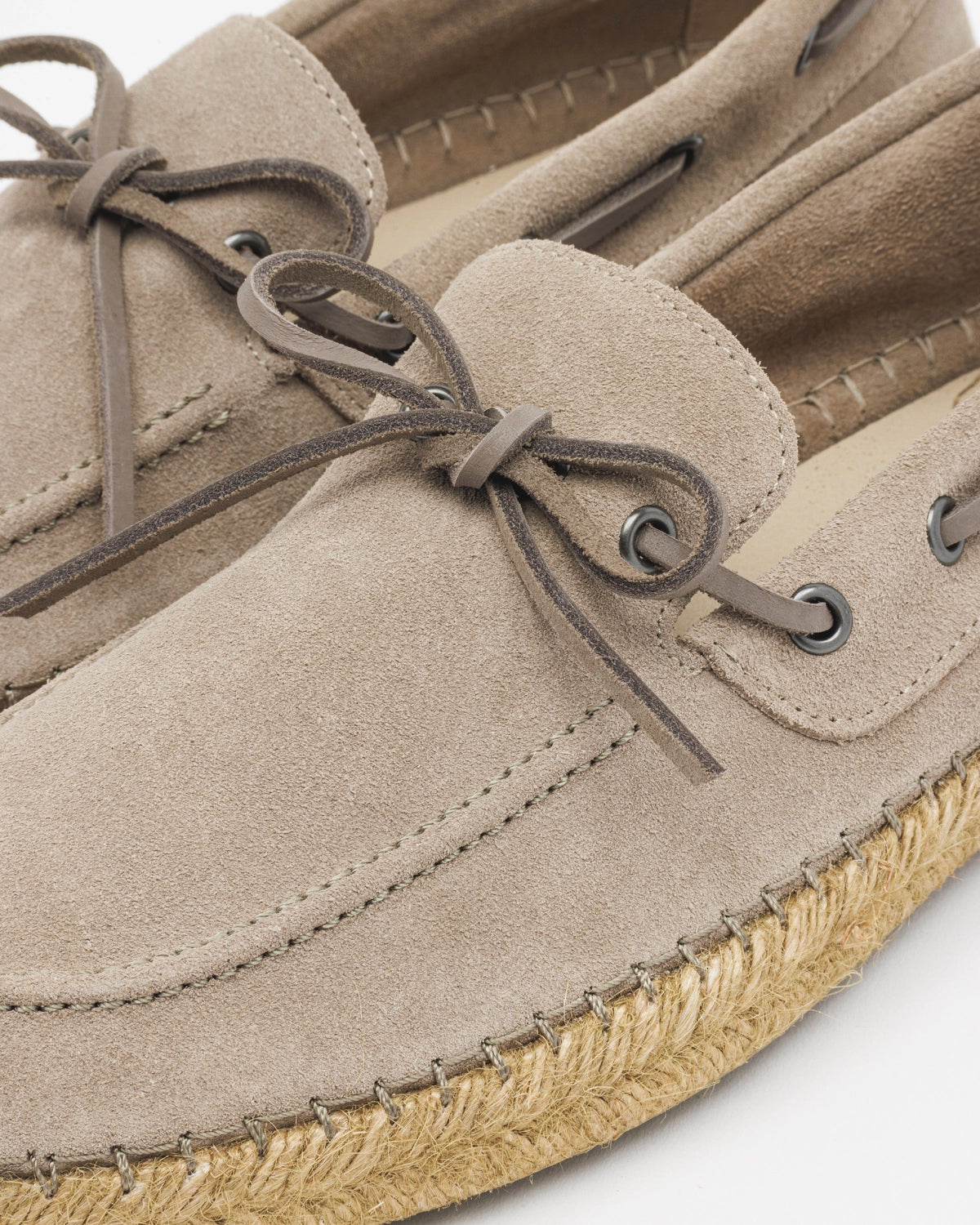 Alpargatas caballero taupe 3