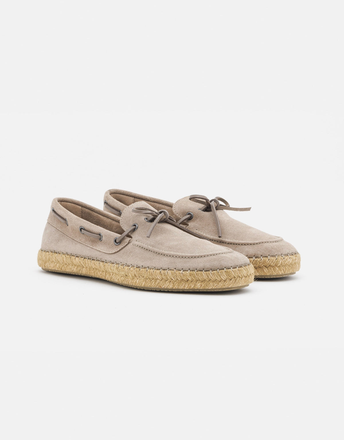 Alpargatas caballero taupe