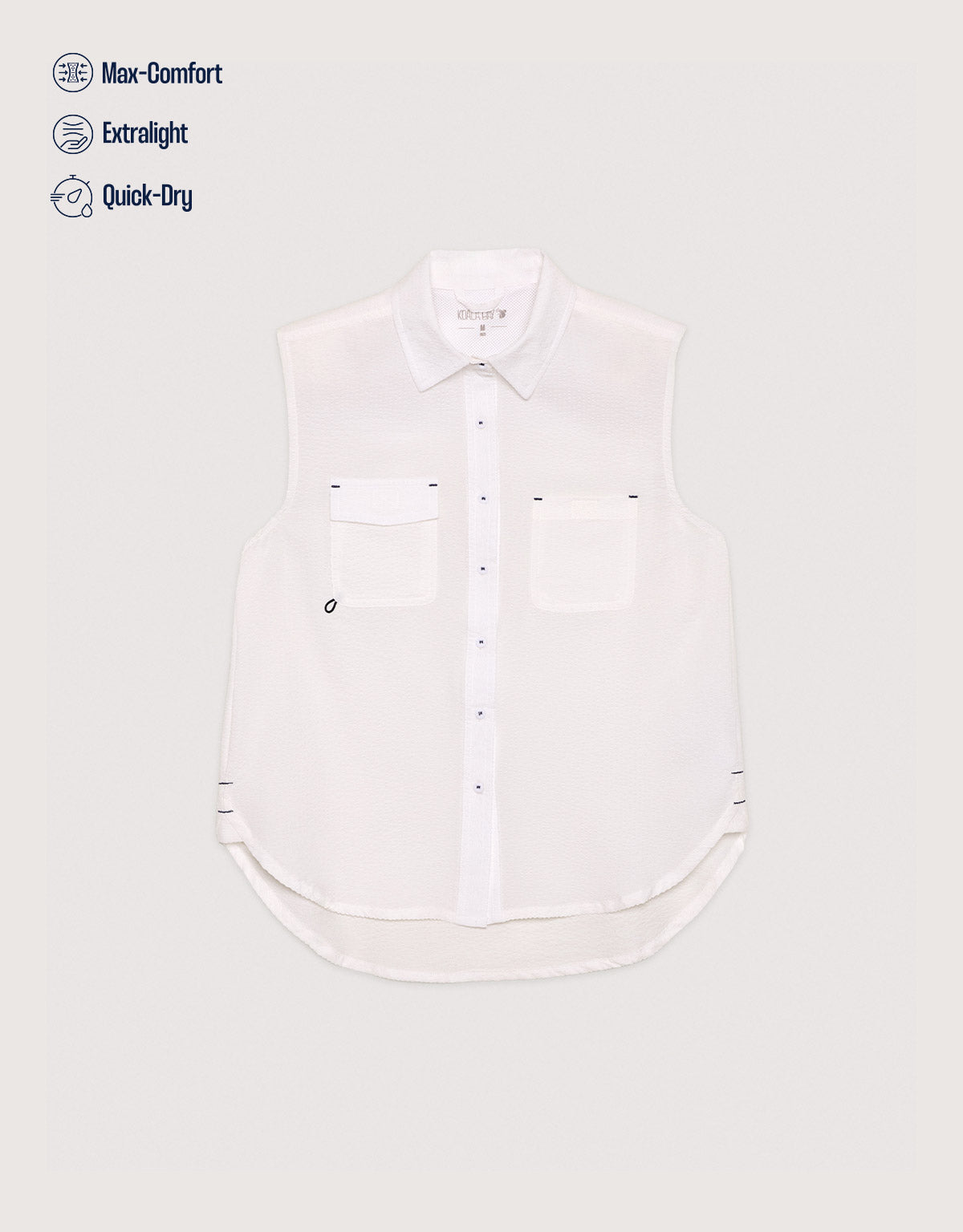 Sleeveless Shirt - Kenita