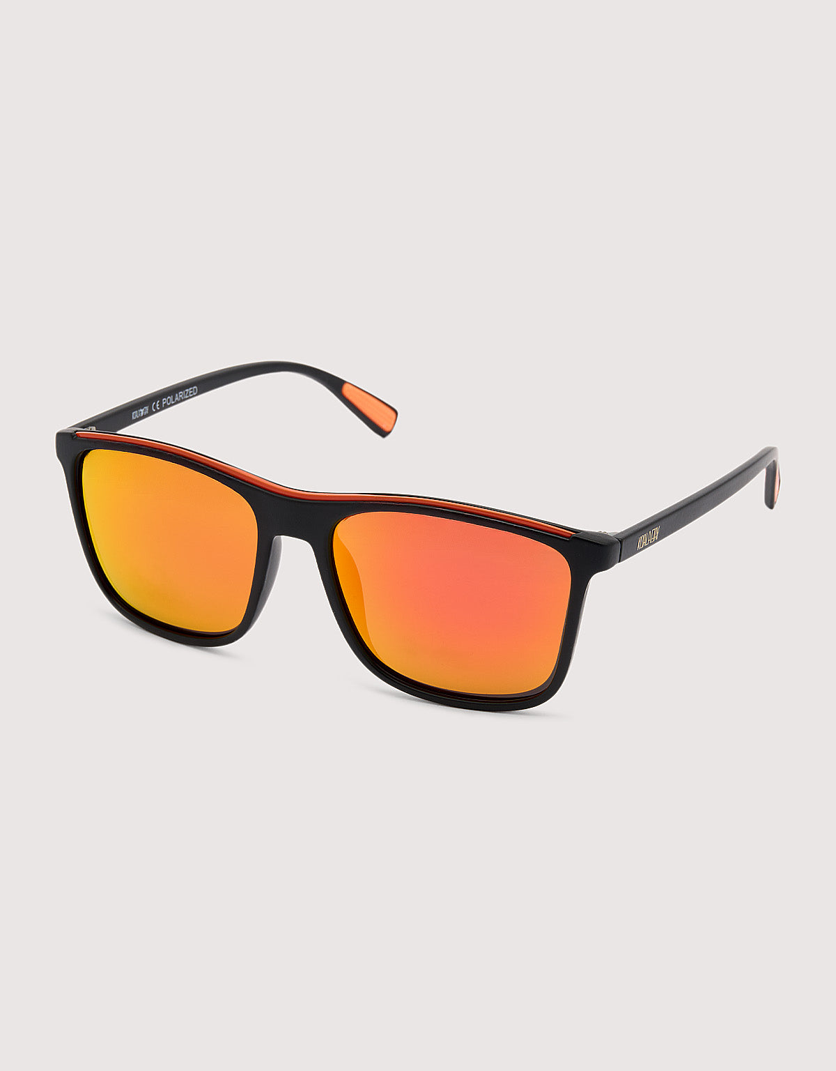 Street Glasses Black/Orange - Monti