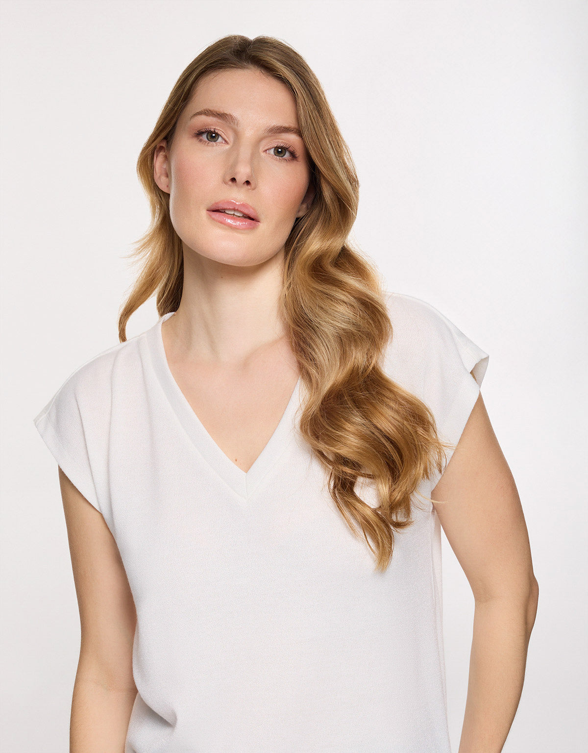 Off White Short Sleeve T-Shirt - Imara