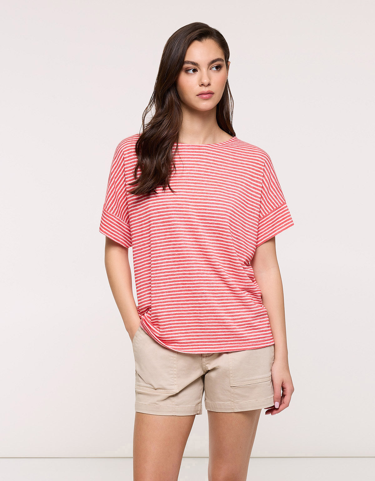 Dark Coral Short Sleeve T-Shirt - Solfidea