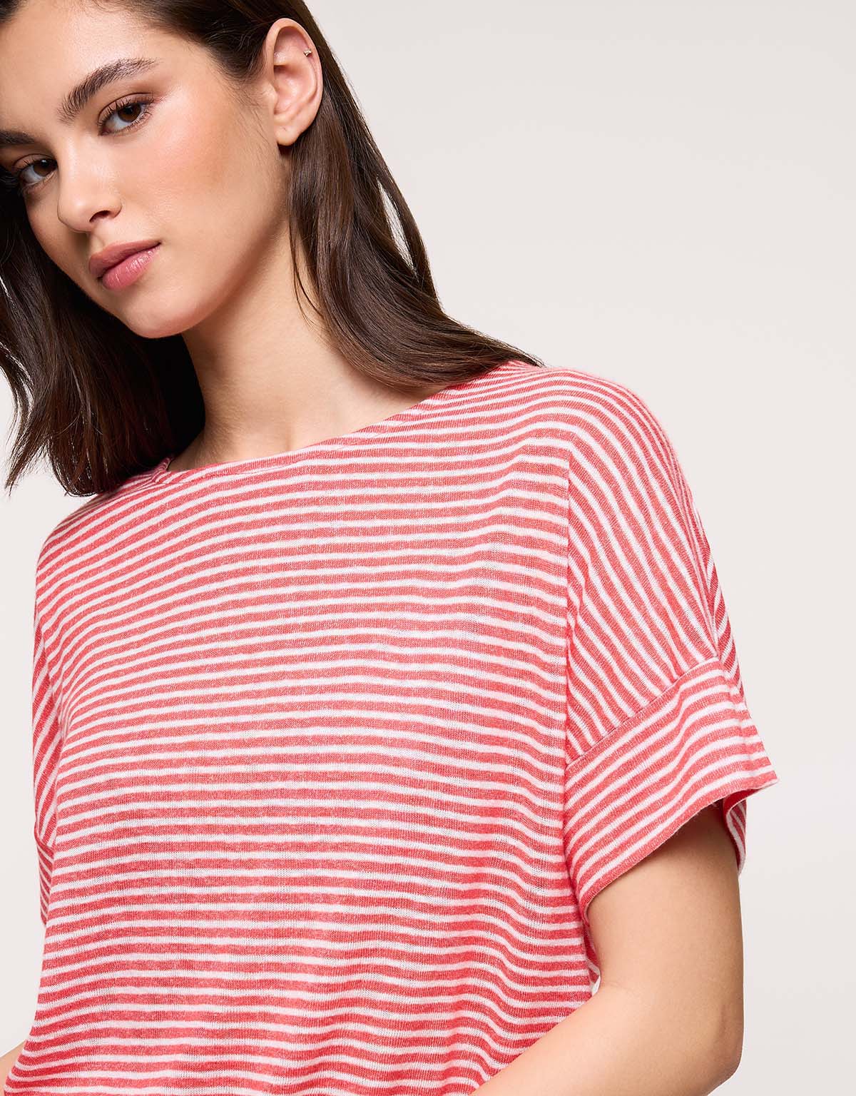 Dark Coral Short Sleeve T-Shirt - Solfidea