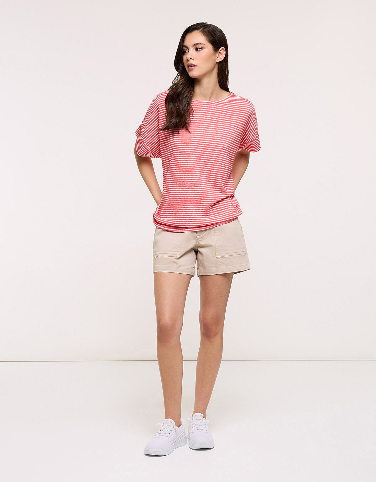 Dark Coral Short Sleeve T-Shirt - Solfidea
