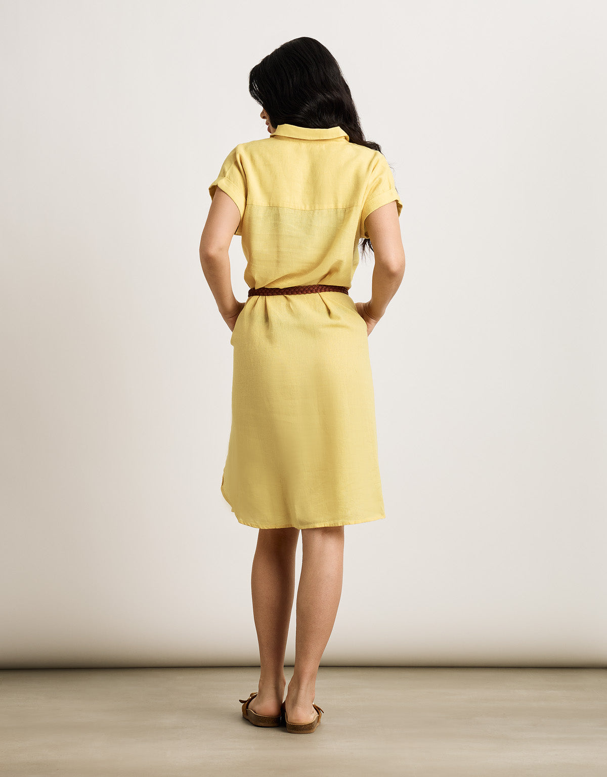 Yellow Midi Dress - Bayo