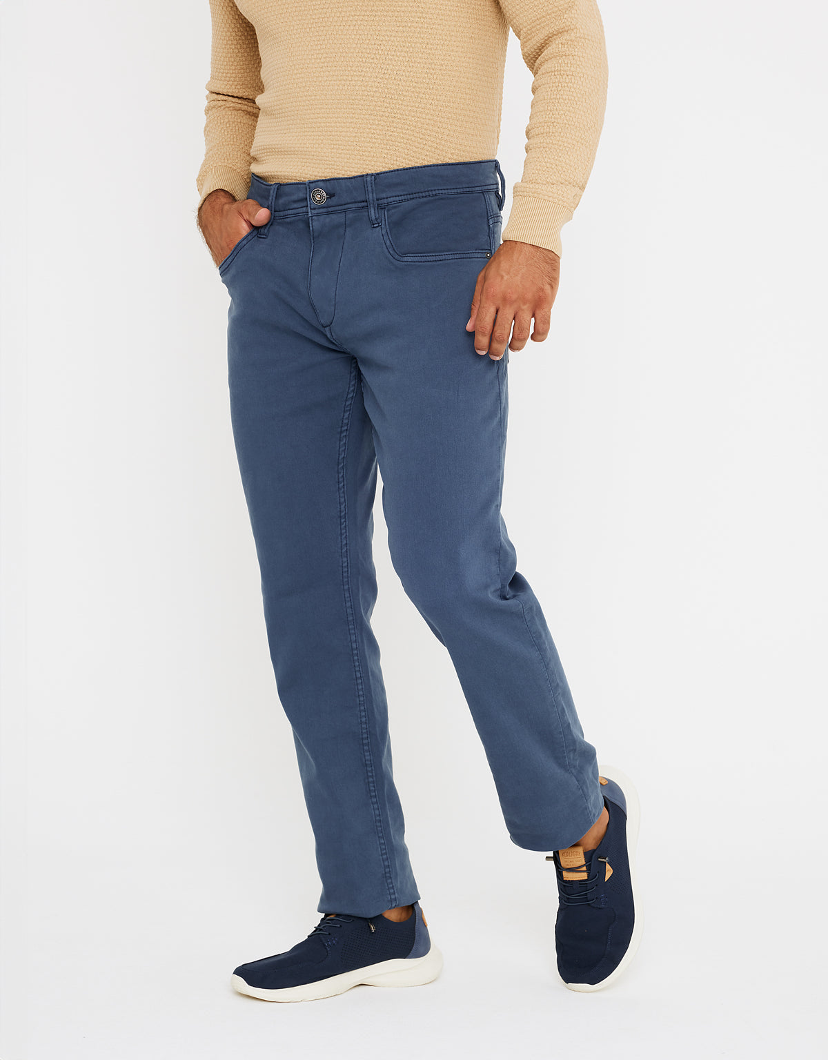 Pantalón Largo Jean Azul Marino - East