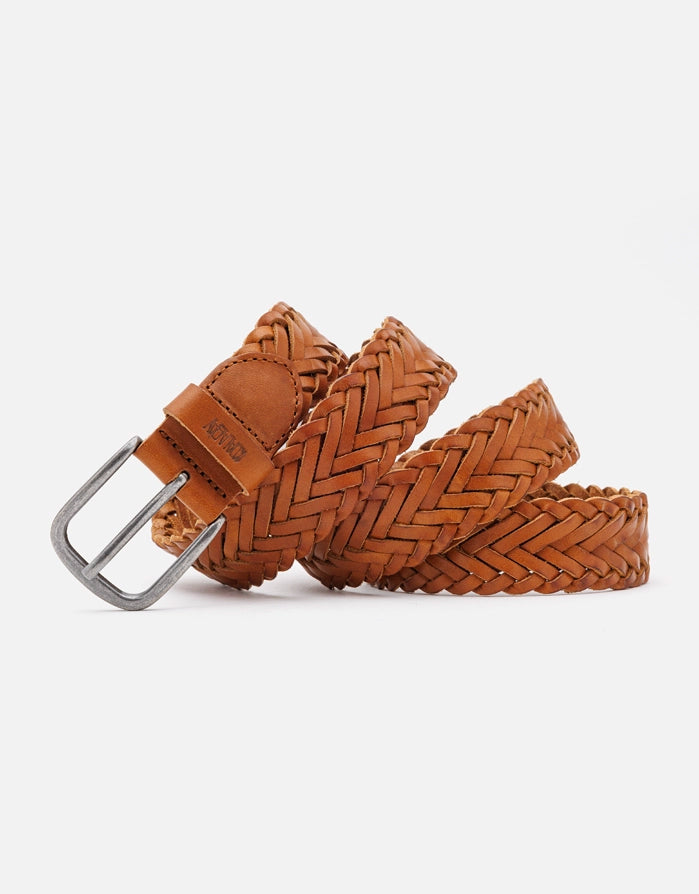 Brown Leather Belt - Iker