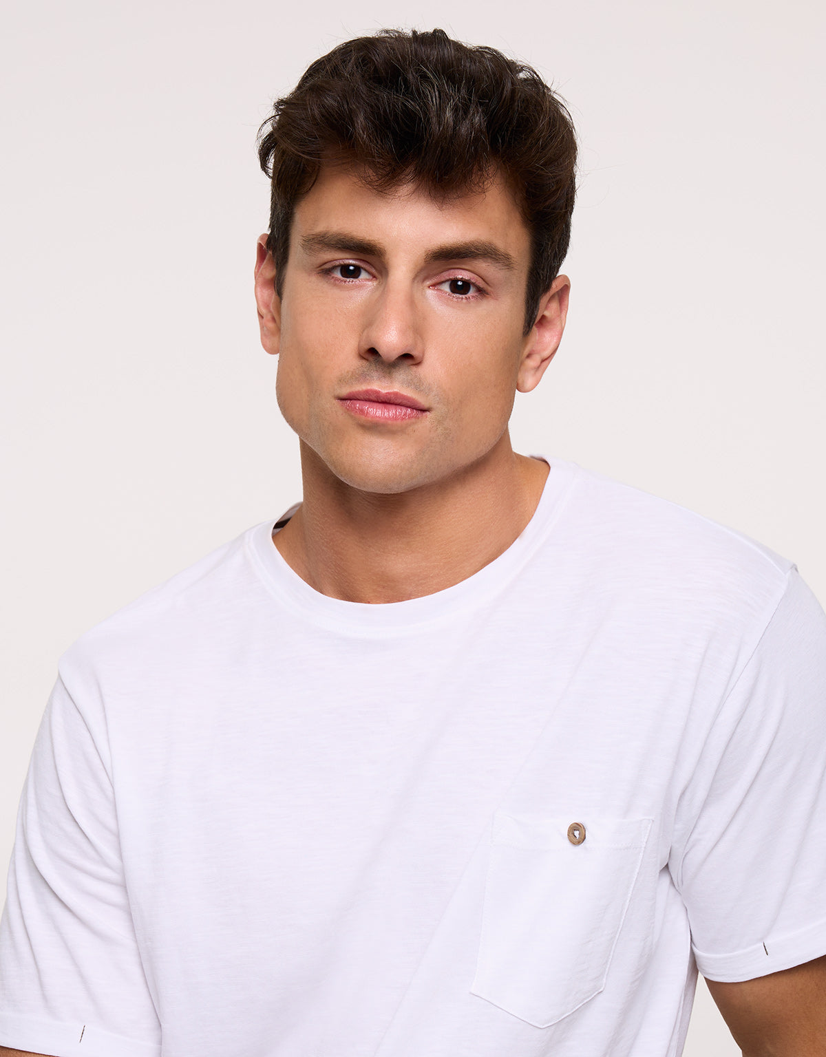 Short Sleeve T-Shirt - Button