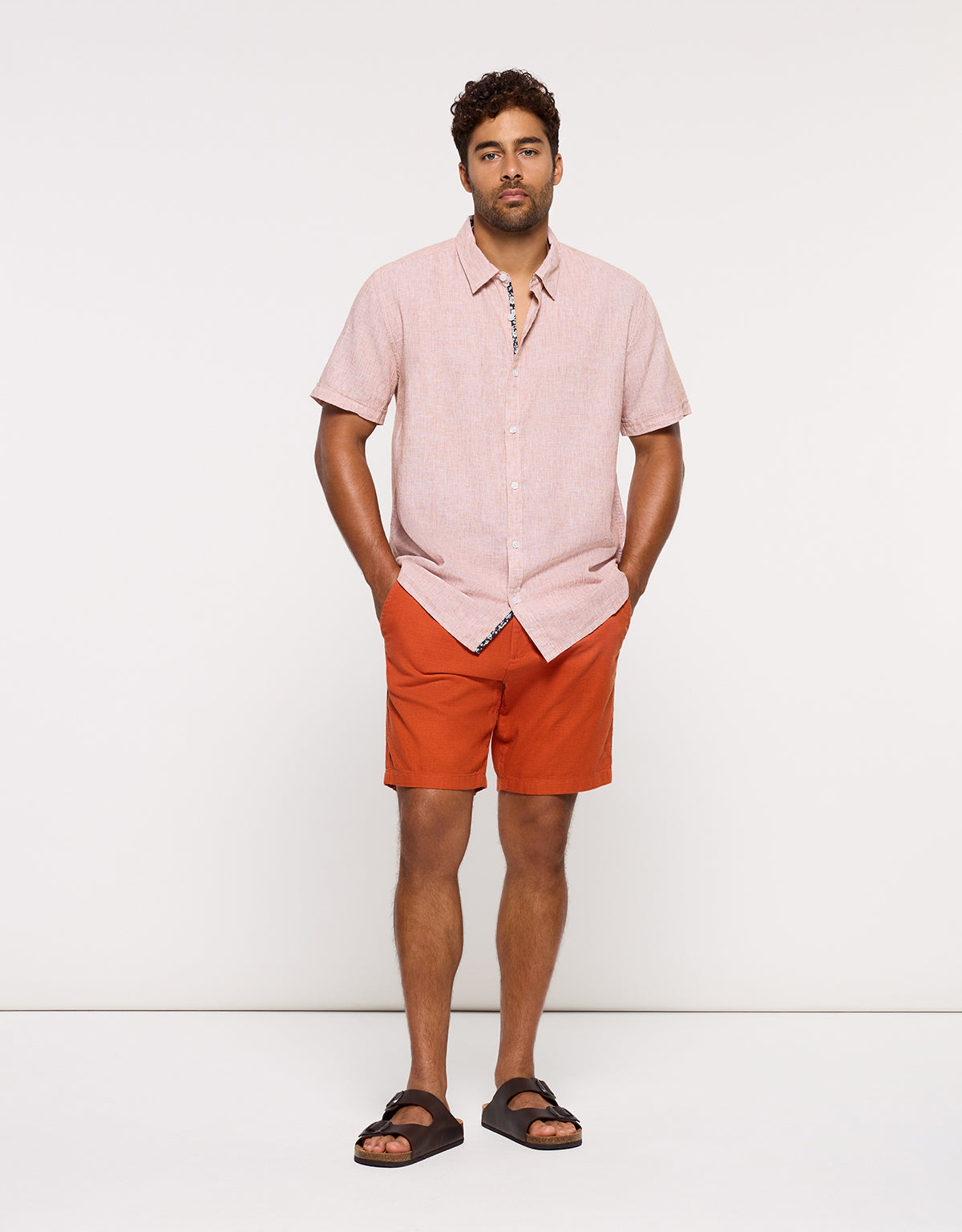 Camisa Manga Corta Calabaza - Elan 5