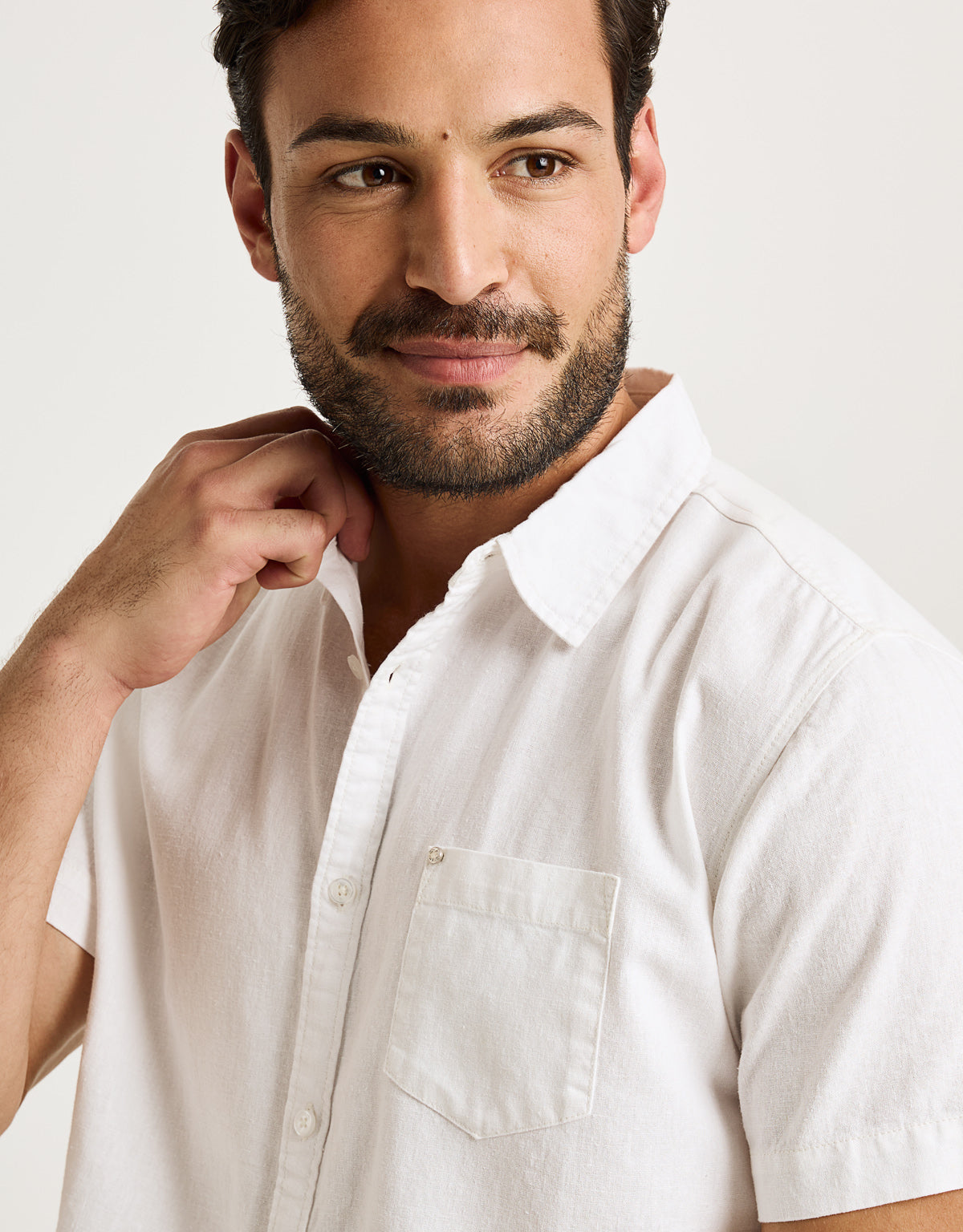 White Short Sleeve Shirt - Folka