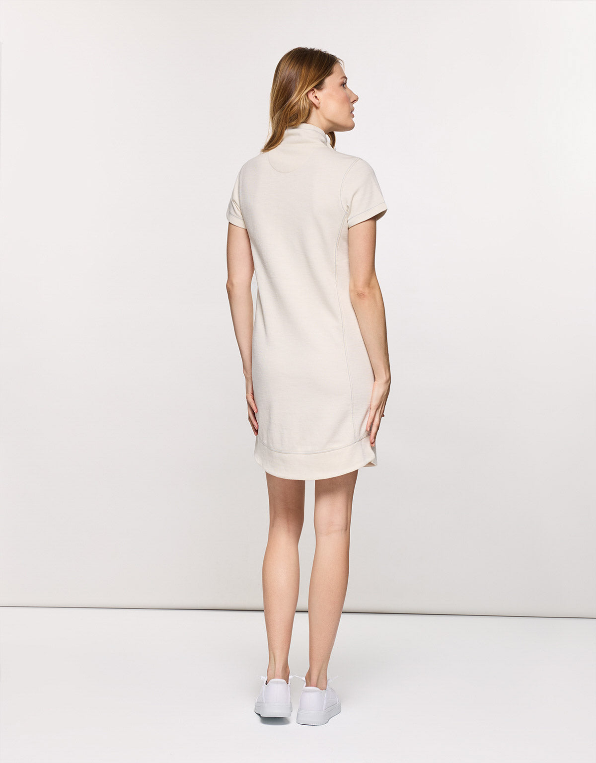 Vestido Corto Beige - Tabarca 7