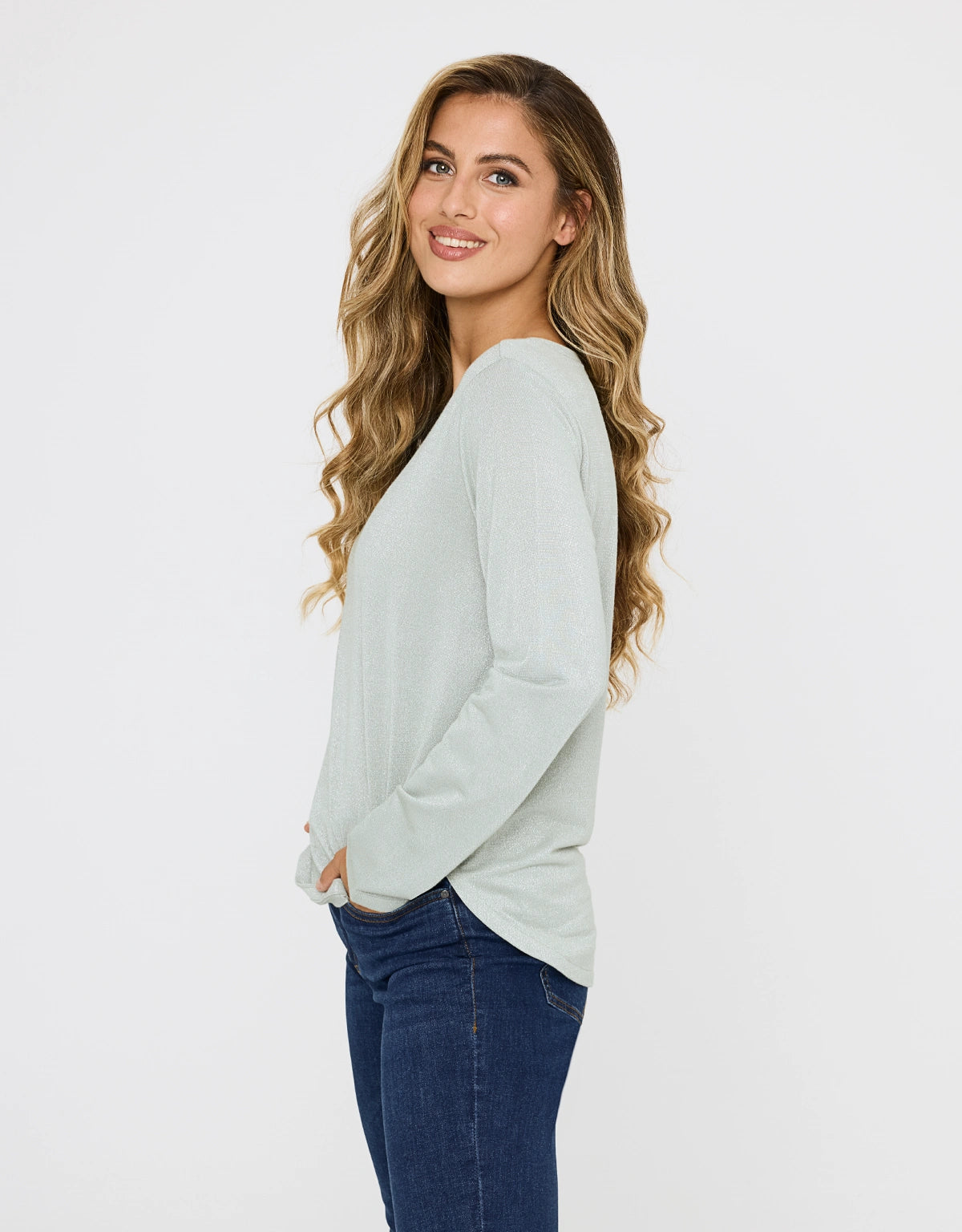 Camiseta Manga Larga Verde - Amilka
