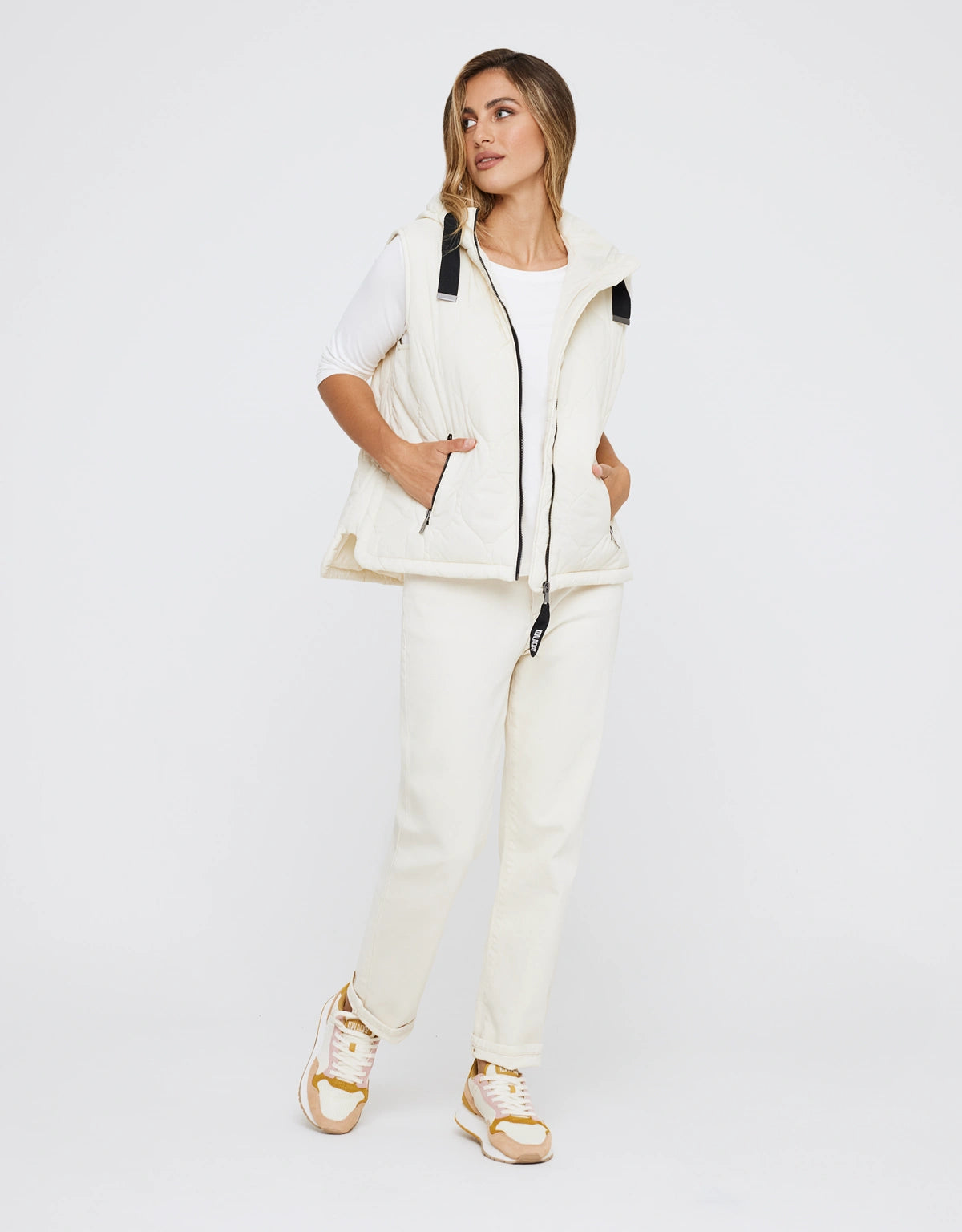 Chaleco Beige Acolchado - Janter