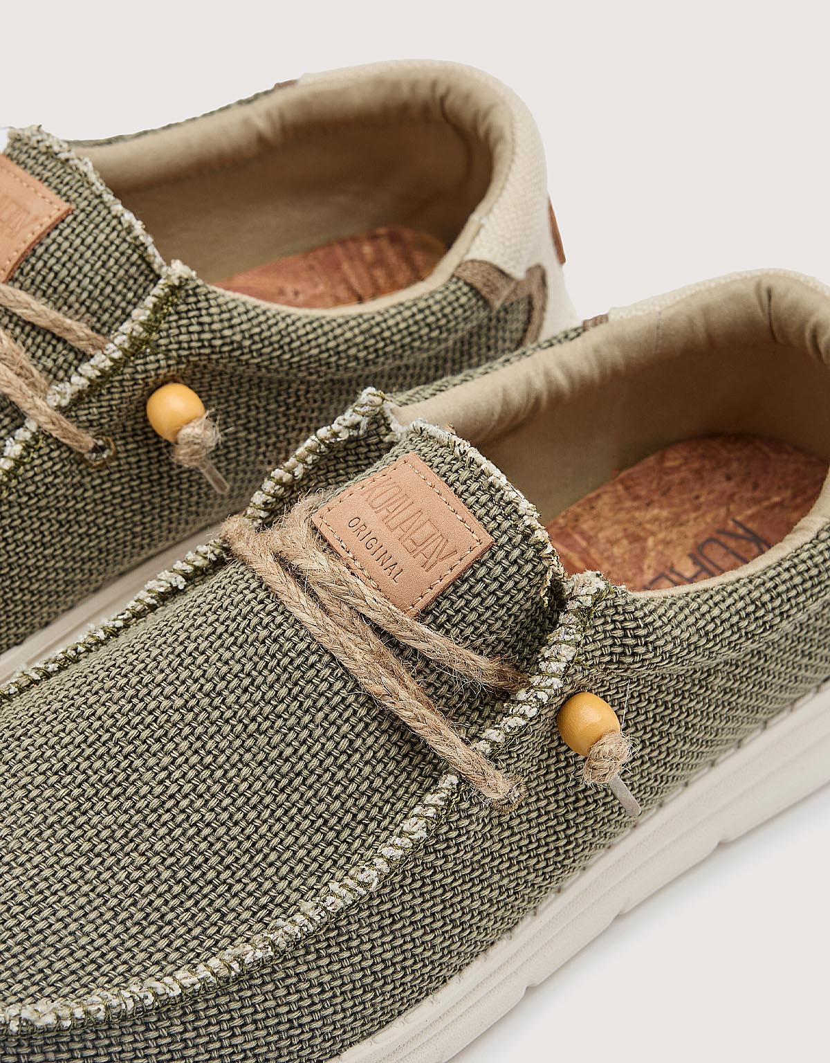 Khaki Casual Loafers - Suprema