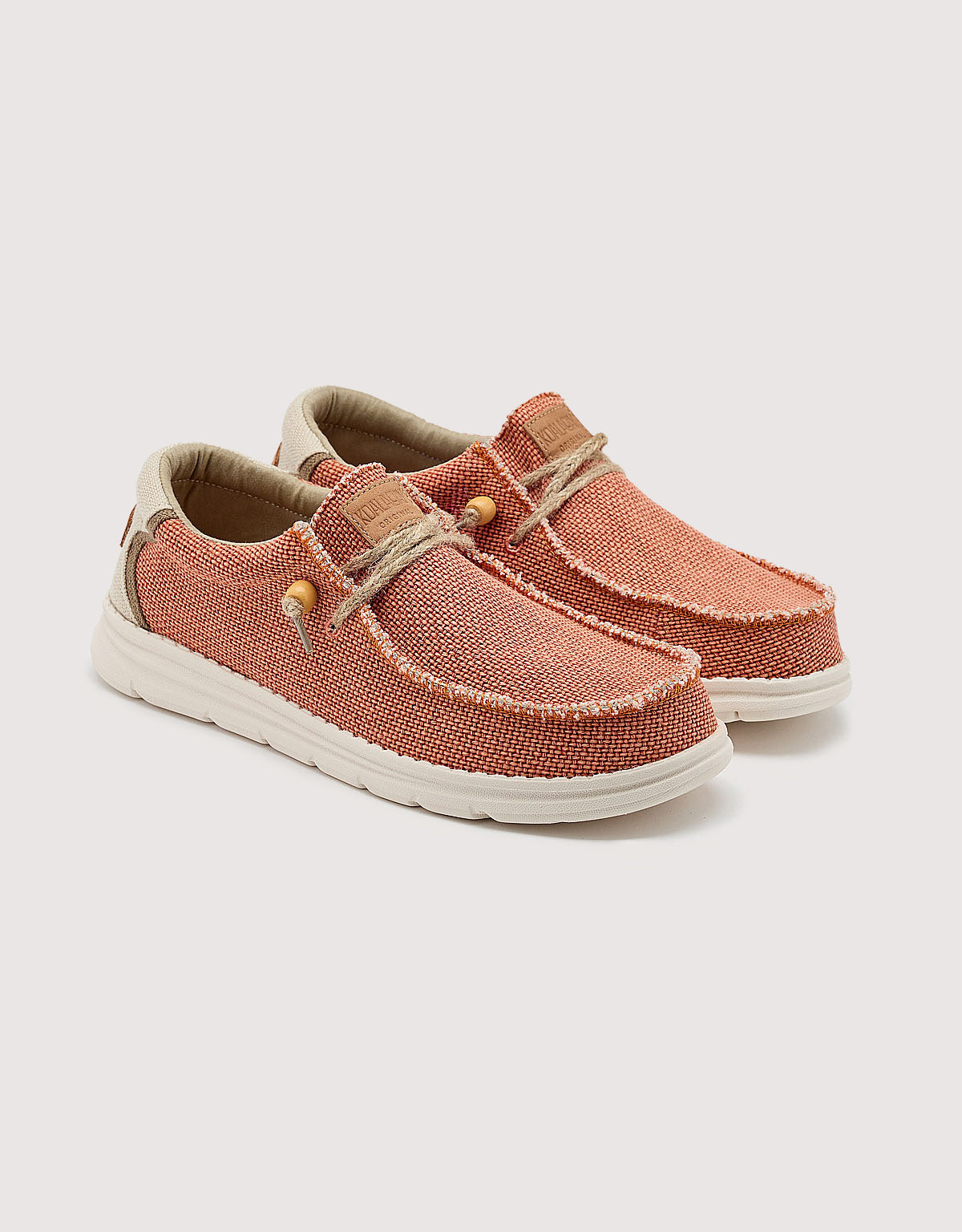 Zapato Casual Wallabee Naranja - Suprema 2