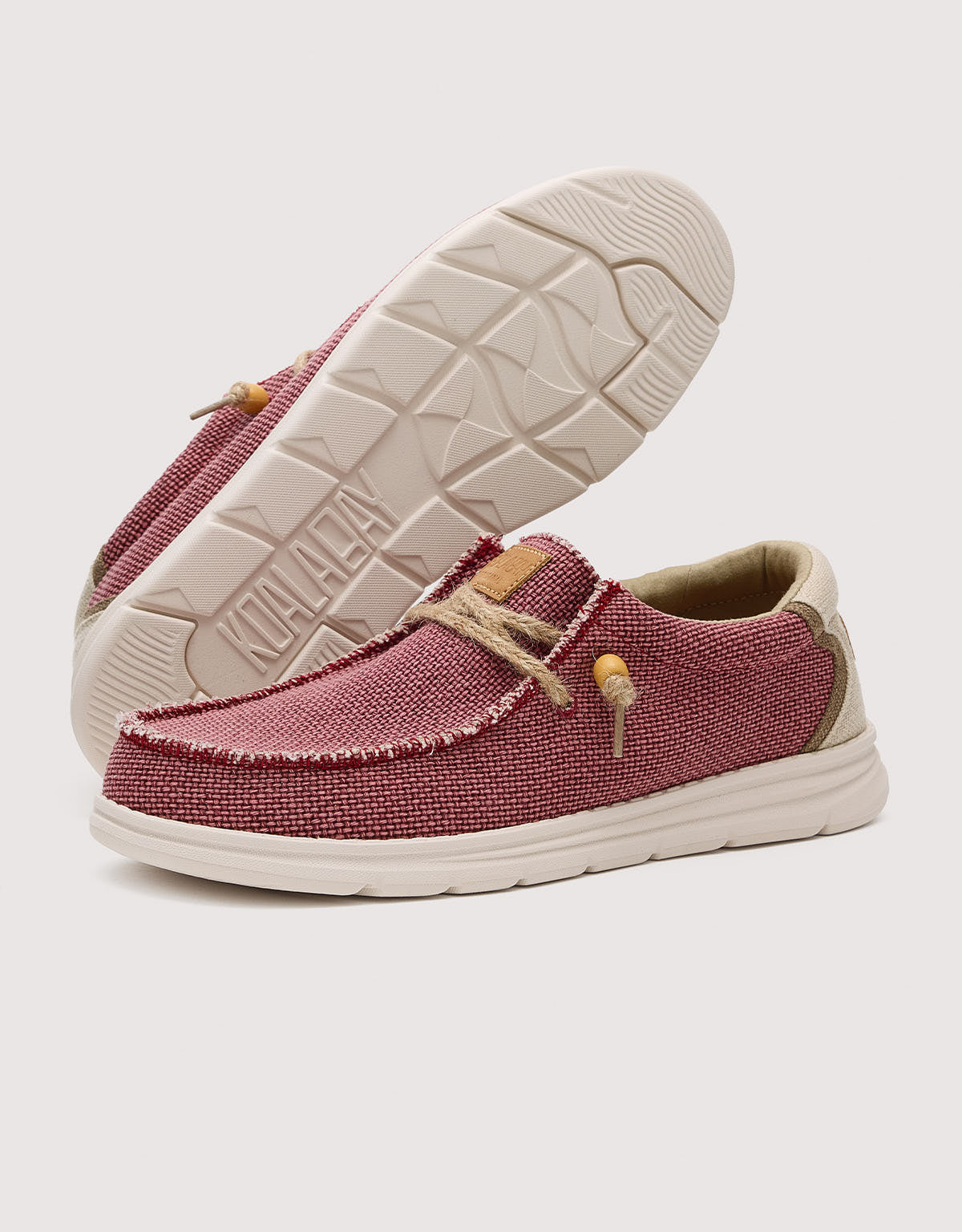 Red Casual Loafers - Suprema