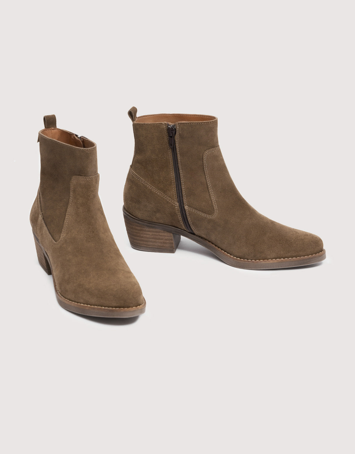 Cowboy Suede Boots - Wyatt