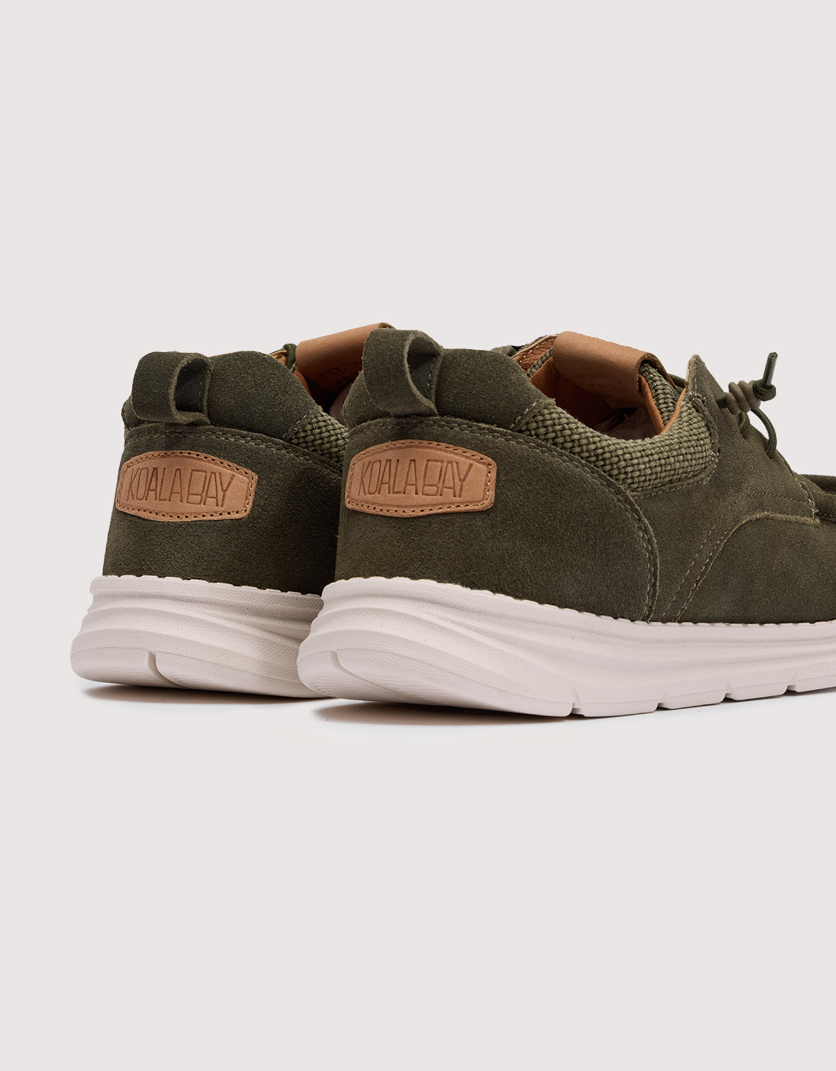 Khaki Suede Casual Loafers - Torkel