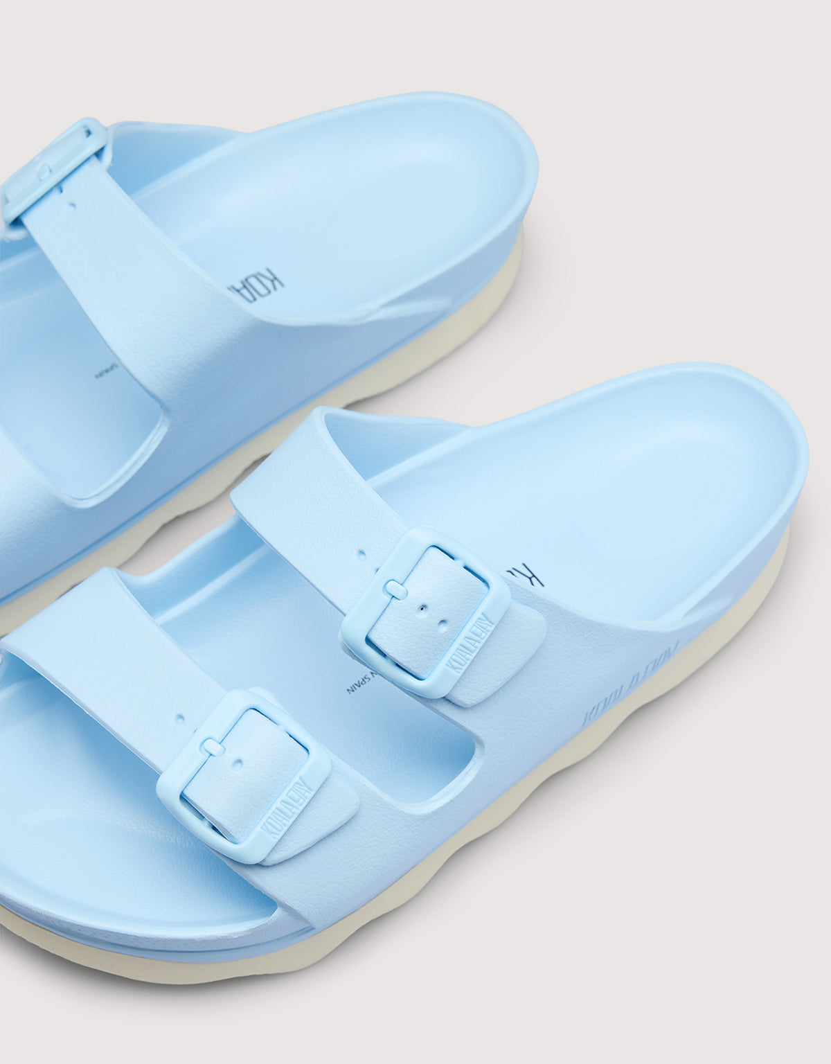 Sky Blue Mule Sandal - Popa