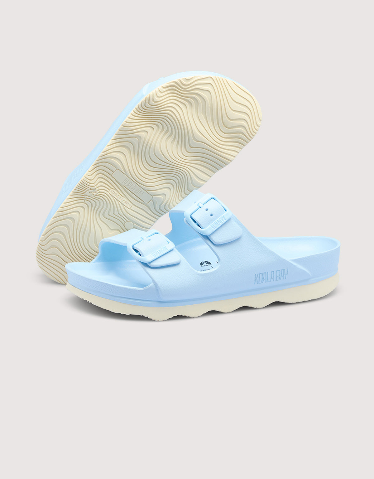 Sky Blue Mule Sandal - Popa