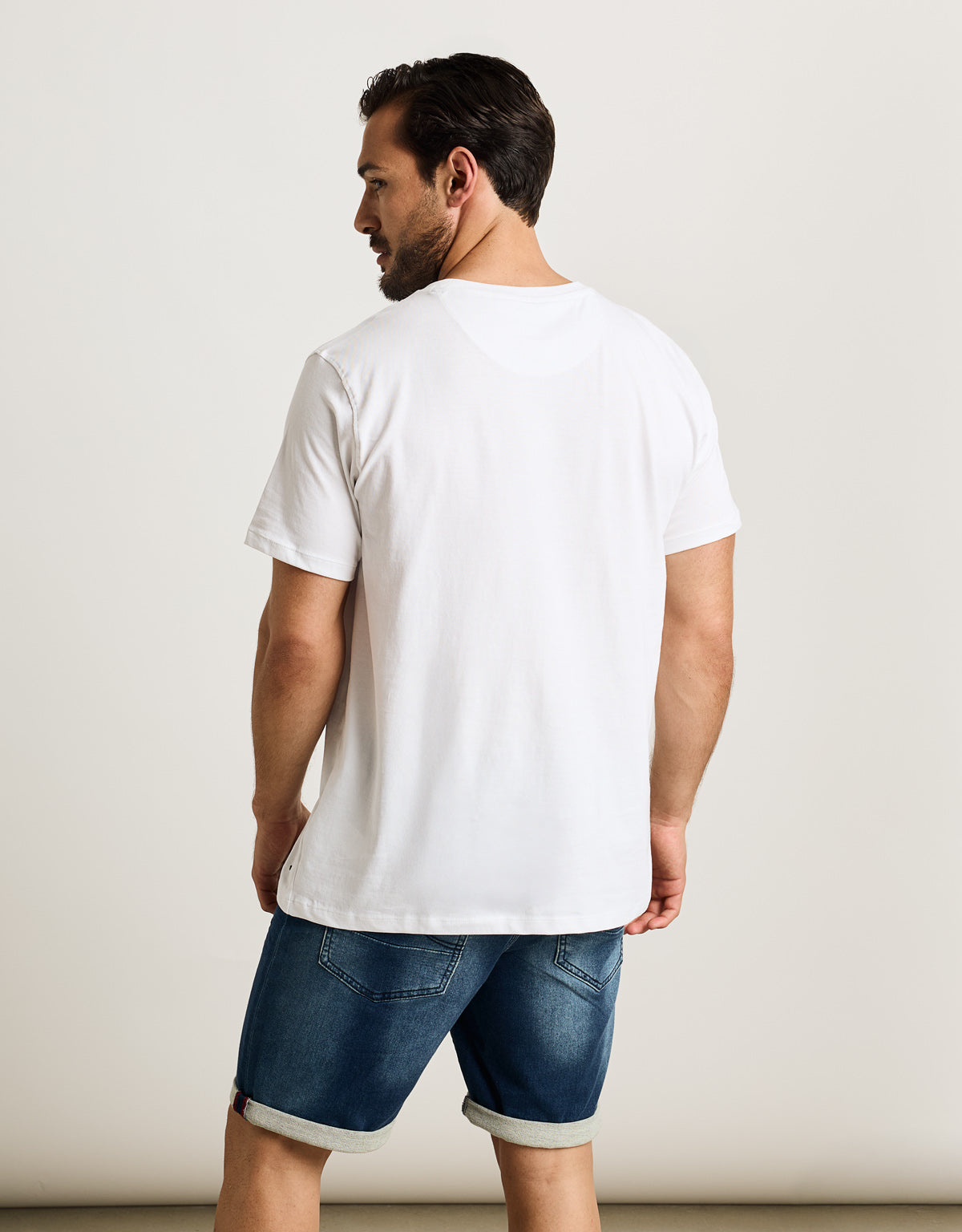 White Short Sleeve T-Shirt - Grerry