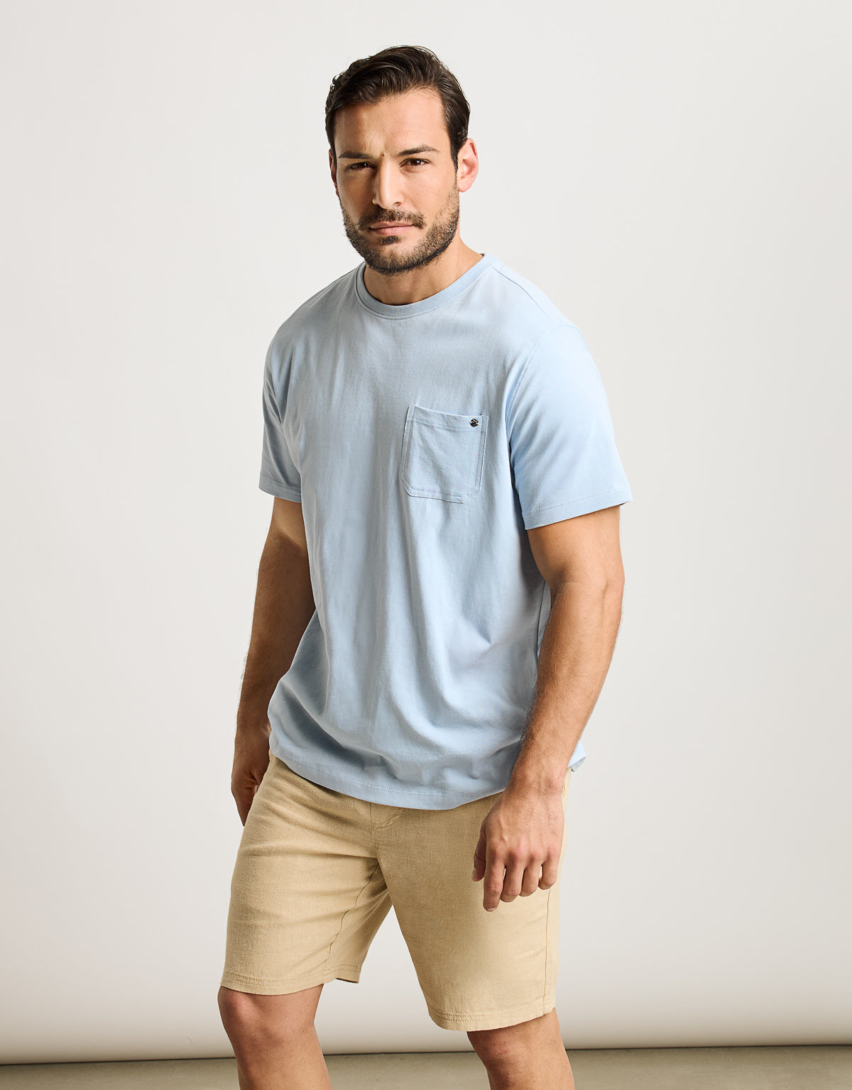 Light Blue Short Sleeve T-Shirt - Astro