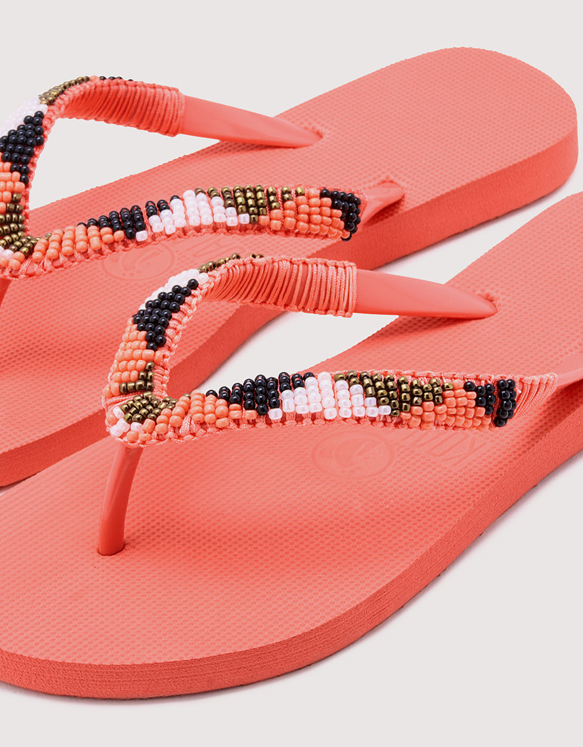 Coral Flip Flop - Tropical